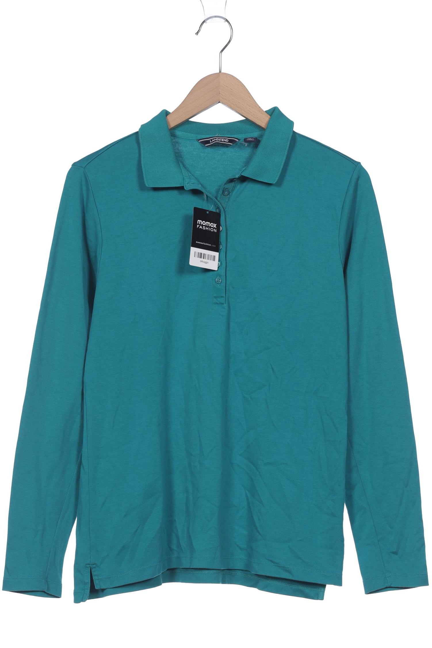 

Lands End Damen Poloshirt, türkis, Gr. 38