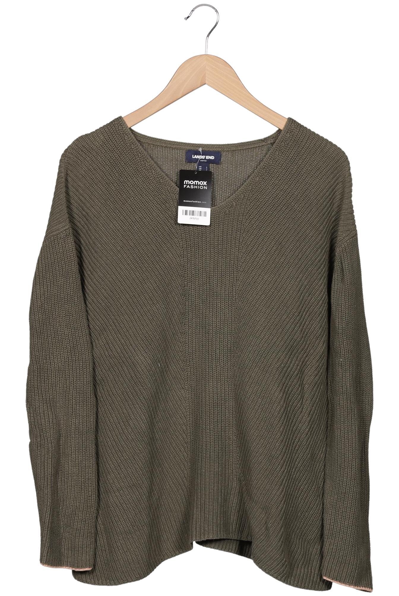 

Lands End Damen Pullover, grün, Gr. 42