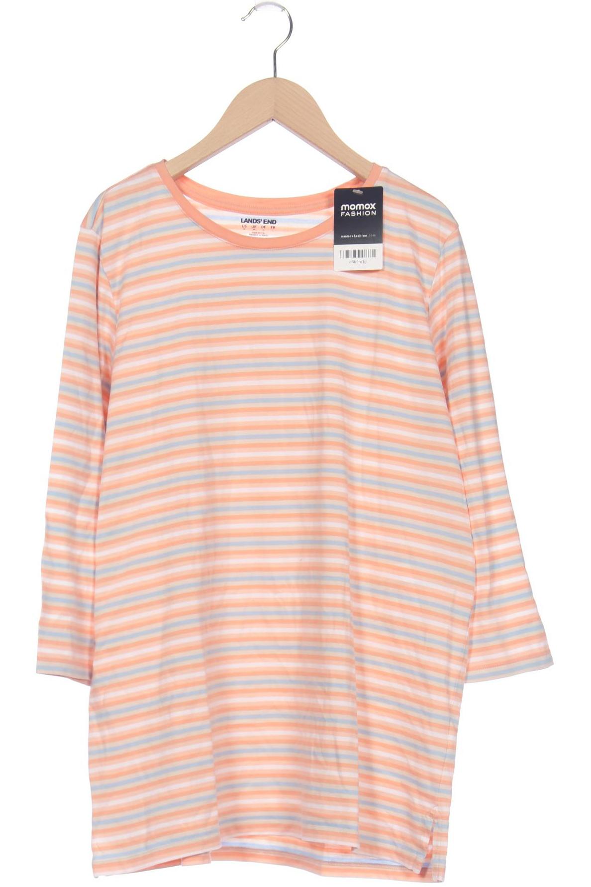

Lands End Damen Langarmshirt, orange, Gr. 38