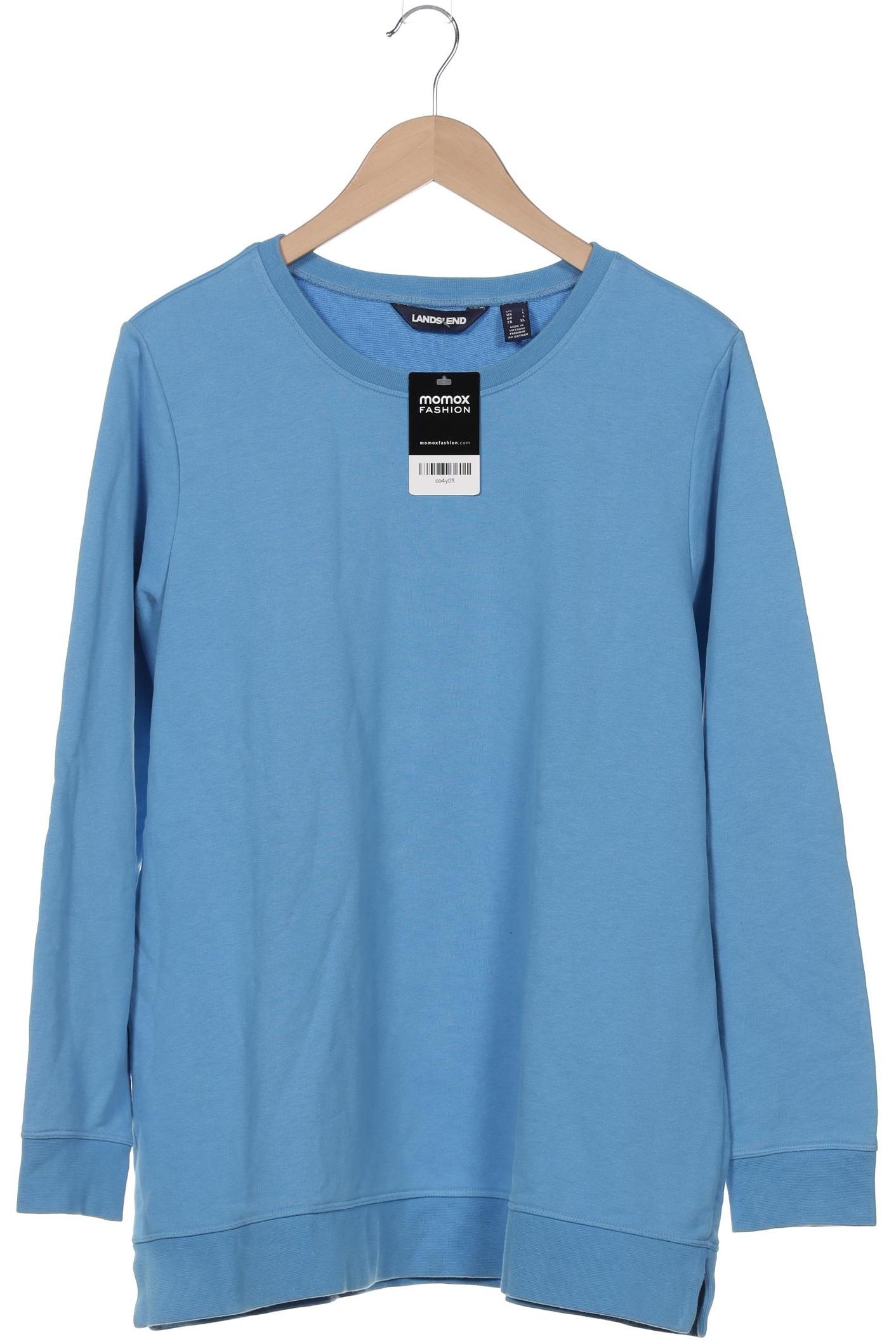 

Lands End Damen Sweatshirt, blau, Gr. 42