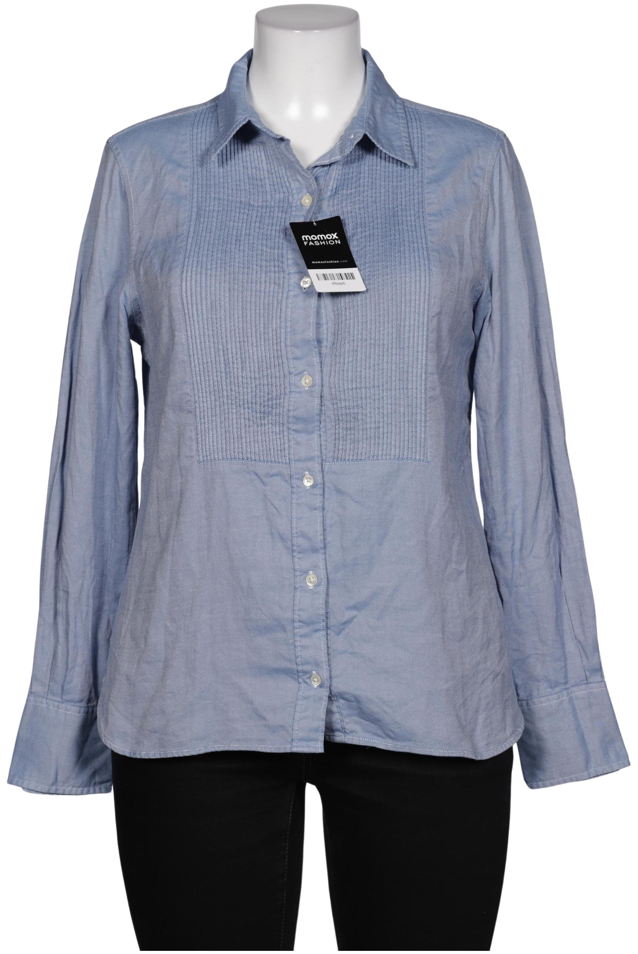 

Lands End Damen Bluse, blau, Gr. 42