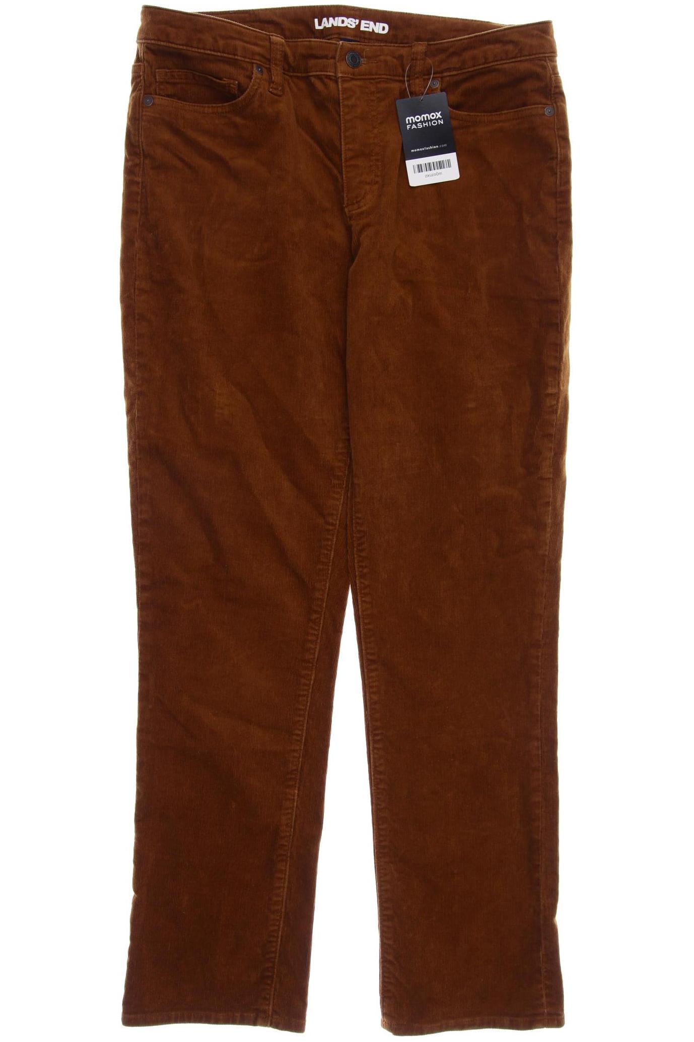 

Lands End Damen Stoffhose, braun, Gr. 38