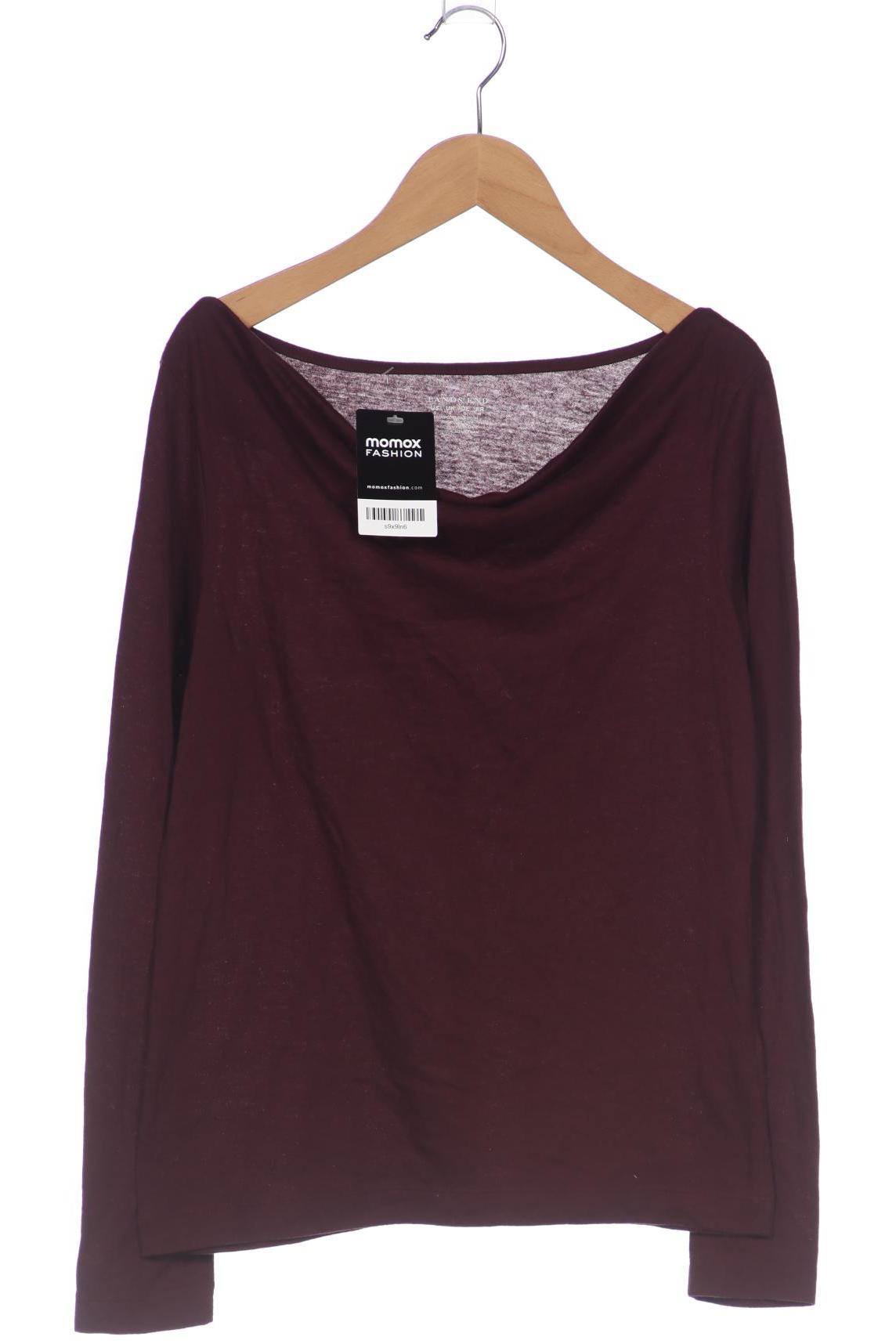

Lands End Damen Langarmshirt, bordeaux, Gr. 36
