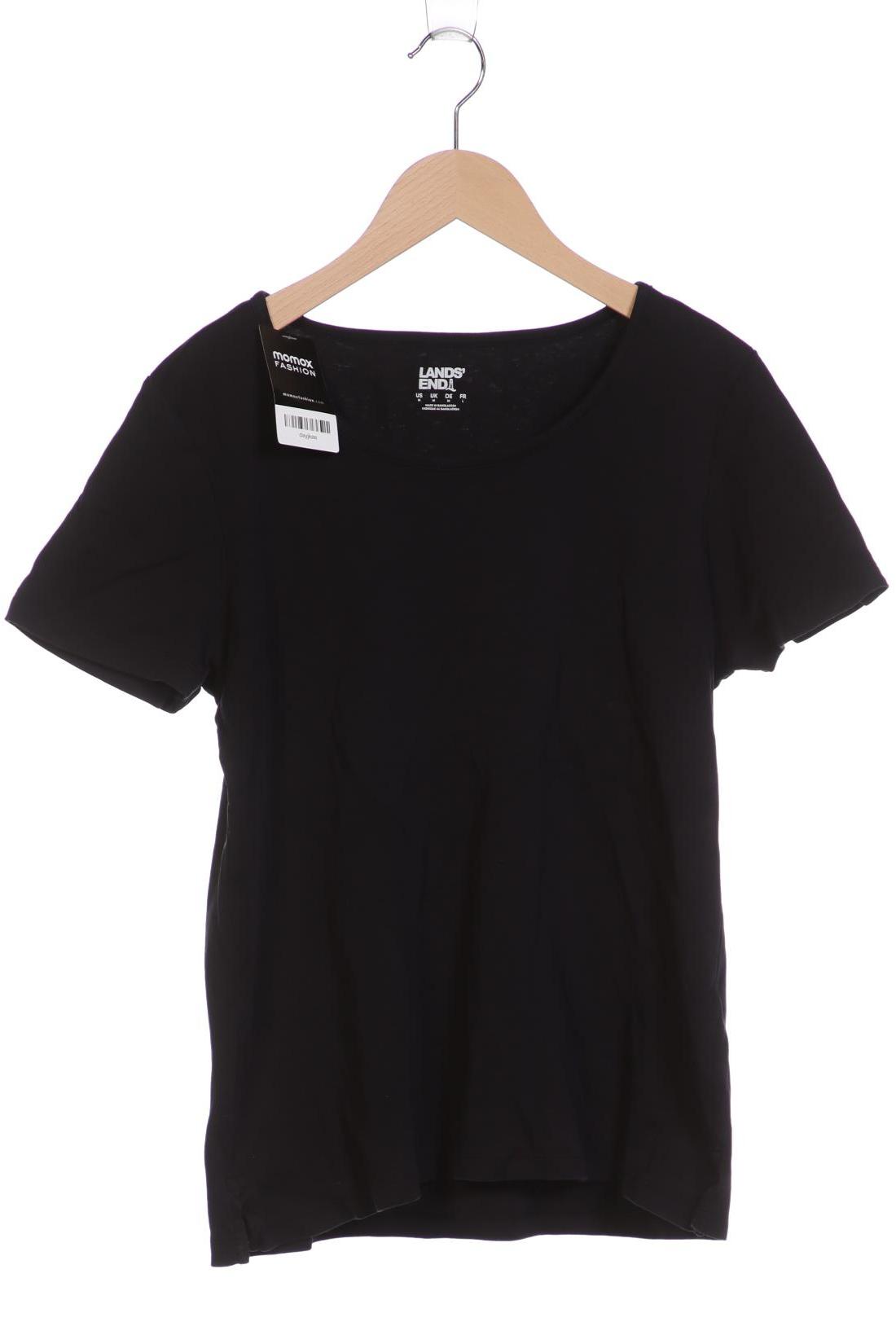 

Lands End Damen T-Shirt, schwarz, Gr. 38