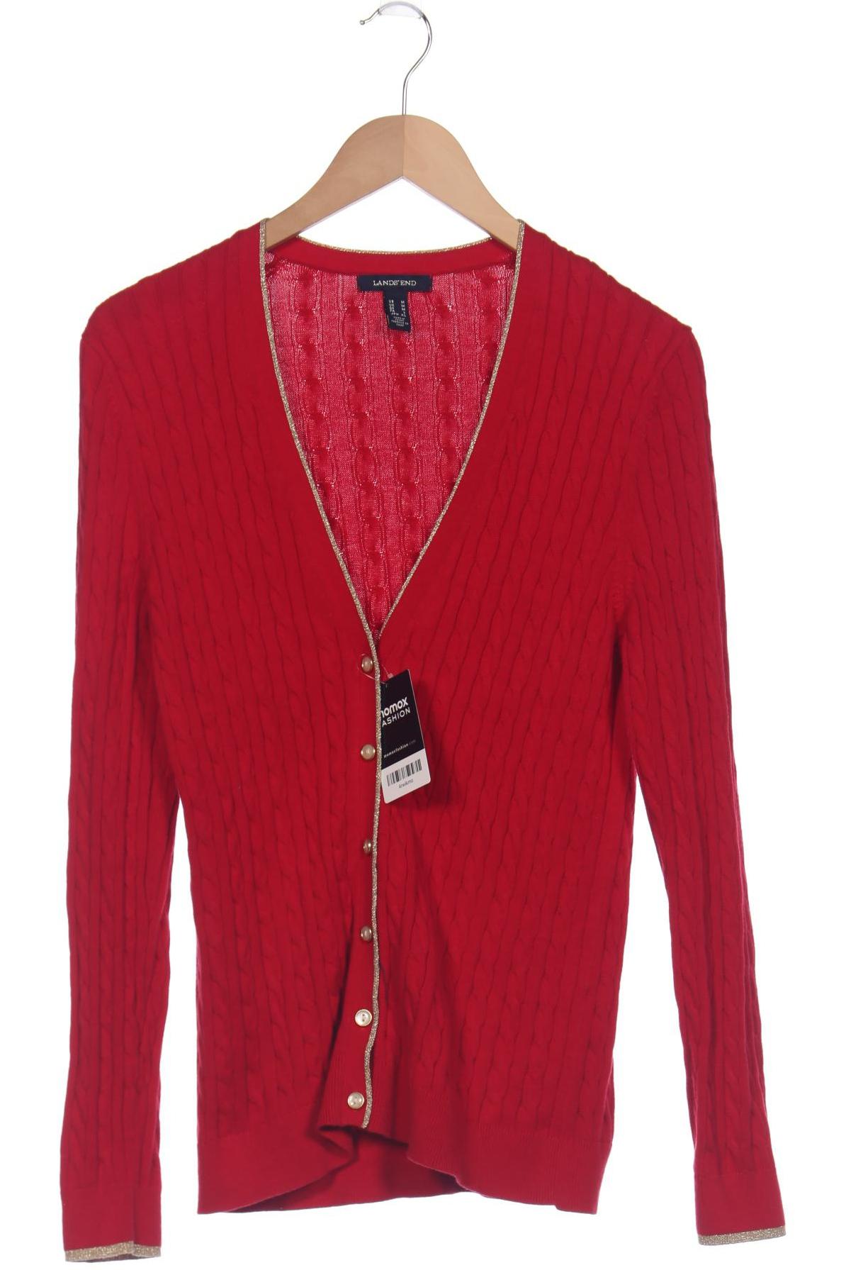 

Lands´End Damen Strickjacke, rot