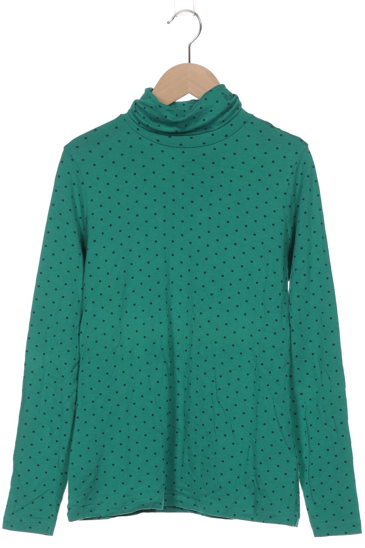 

Lands End Damen Langarmshirt, grün, Gr. 36