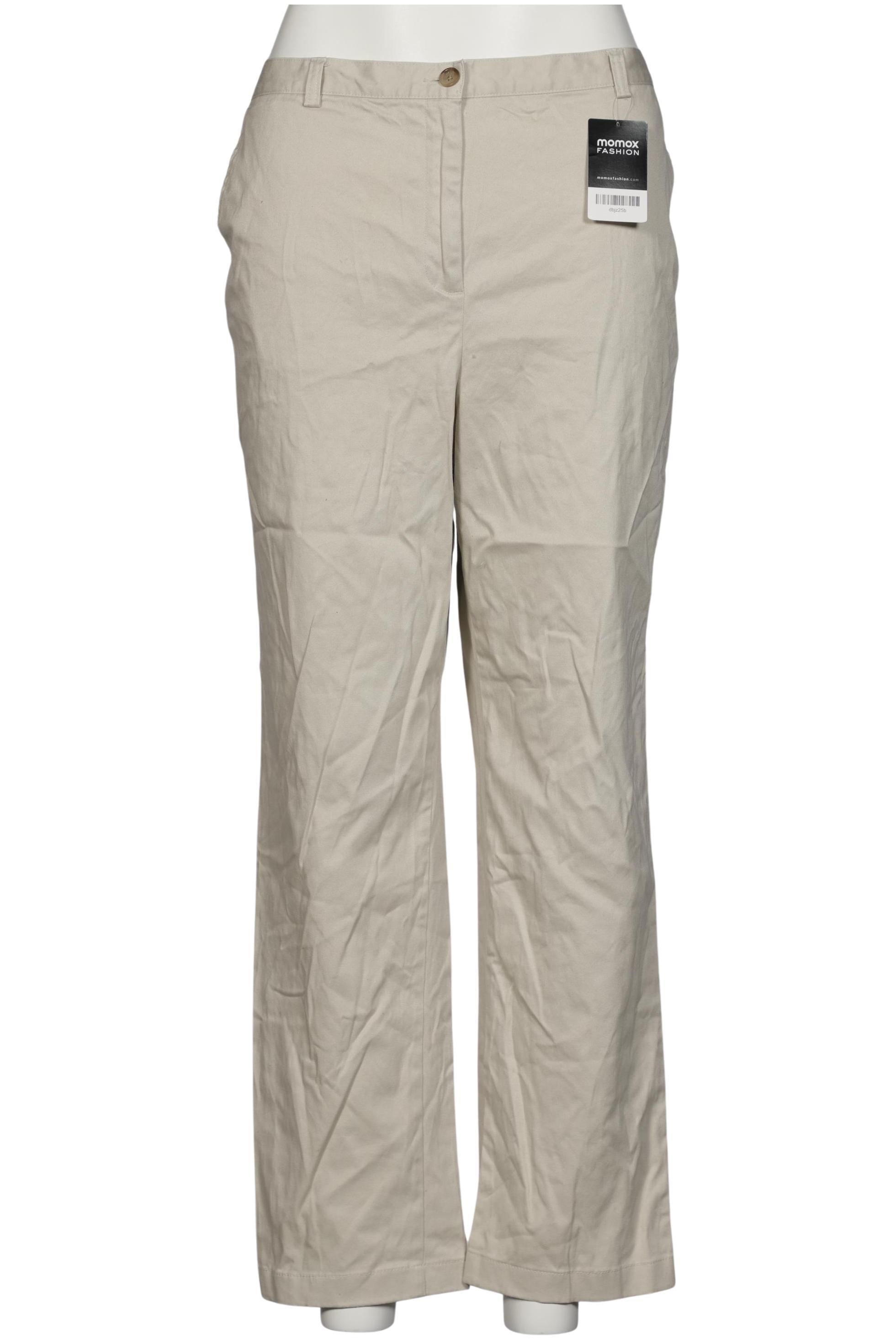 

Lands End Damen Stoffhose, beige, Gr. 46