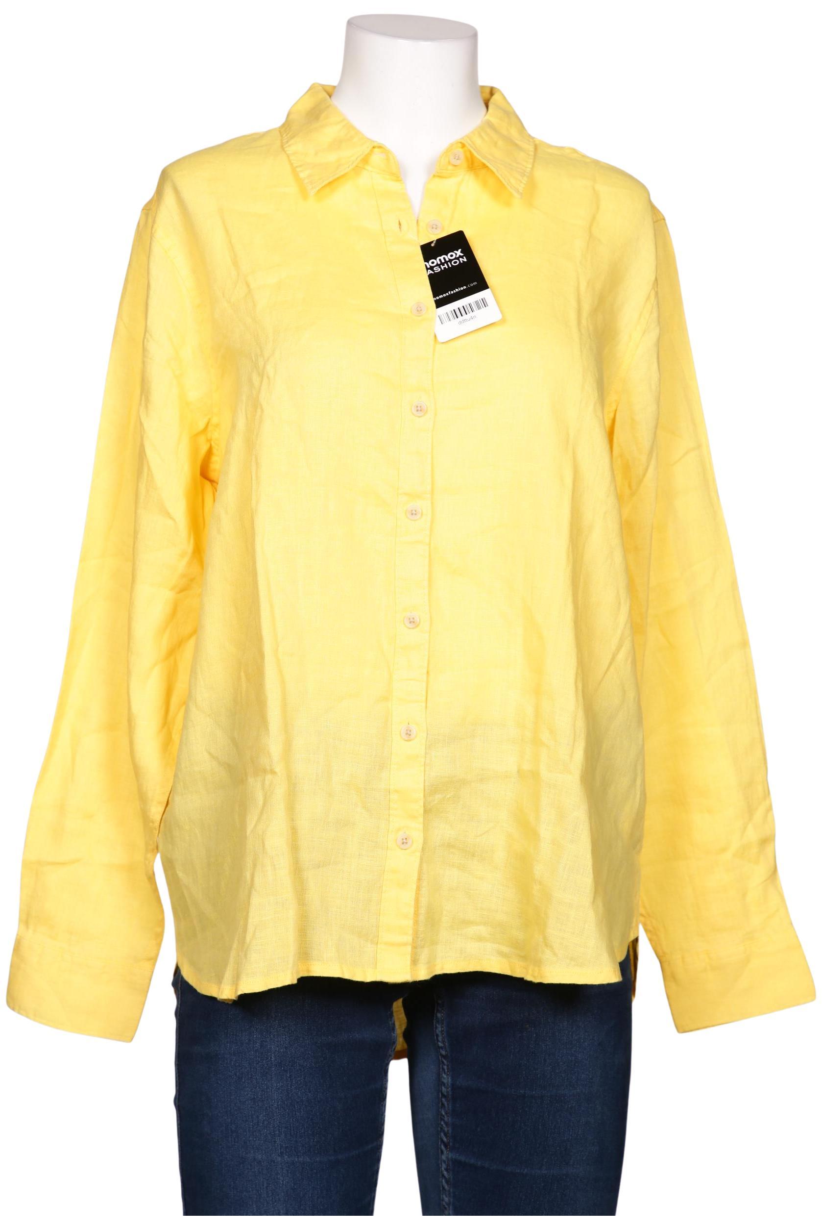 

Lands End Damen Bluse, gelb, Gr. 42