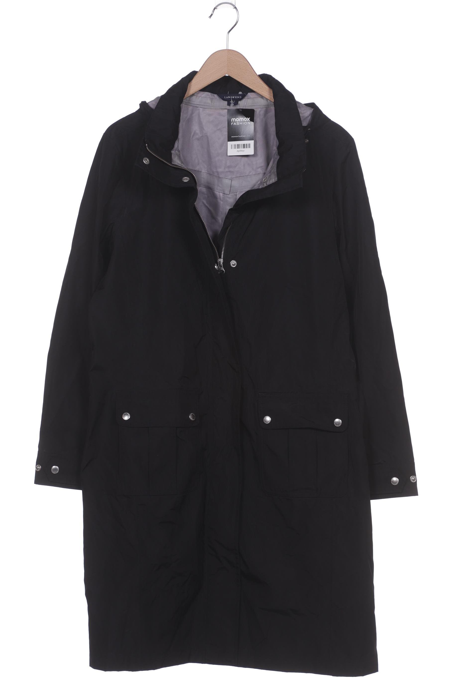 

Lands End Damen Mantel, schwarz, Gr. 44