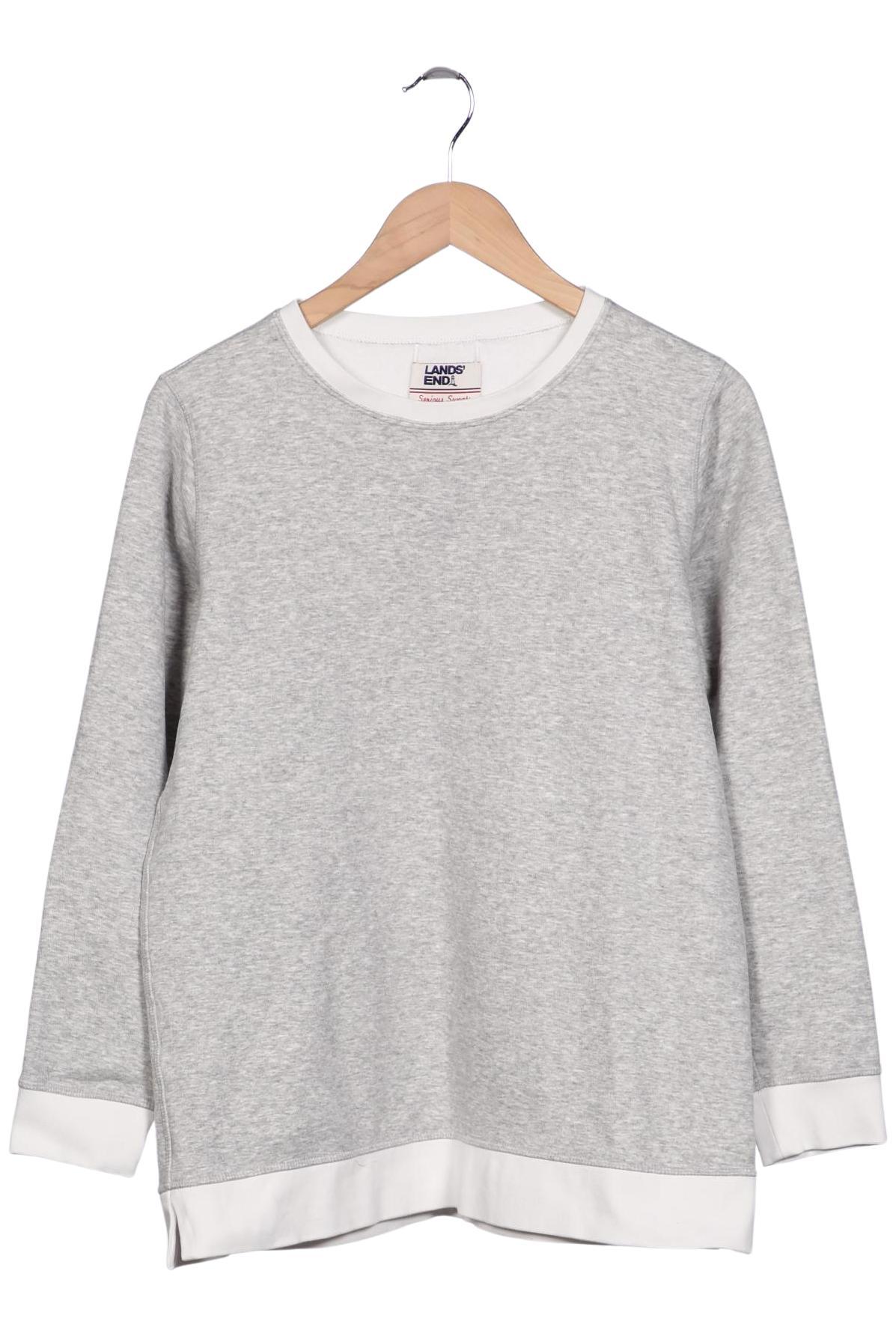 

Lands End Damen Sweatshirt, grau, Gr. 38