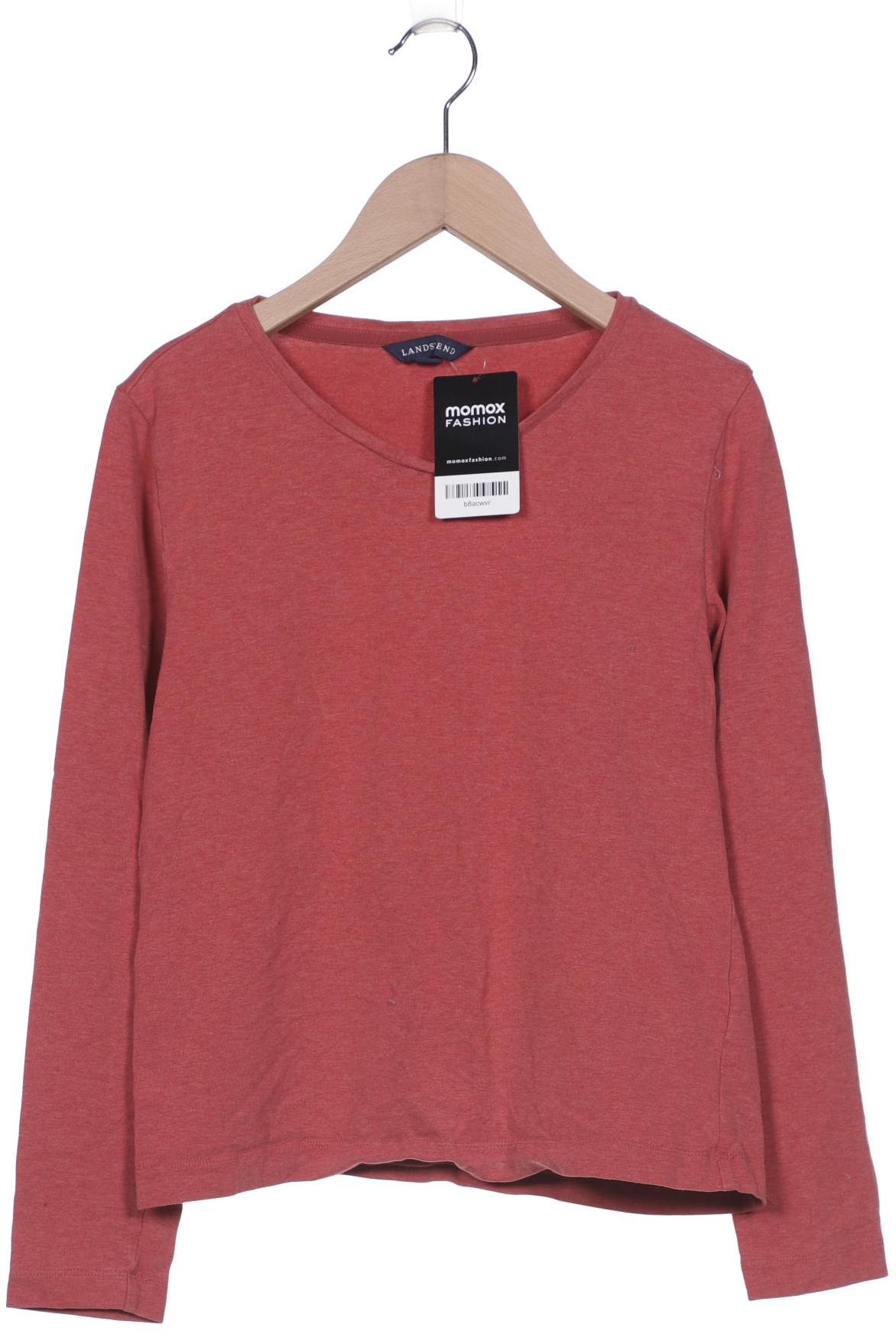

Lands End Damen Langarmshirt, rot, Gr. 36