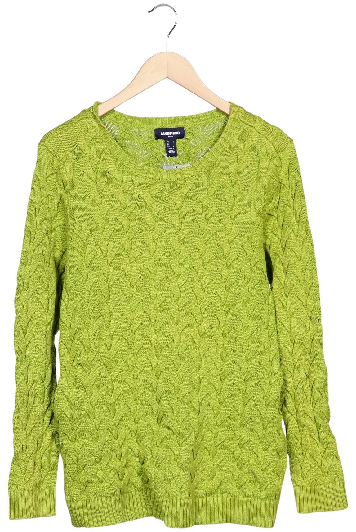 

Lands End Damen Pullover, hellgrün, Gr. 42