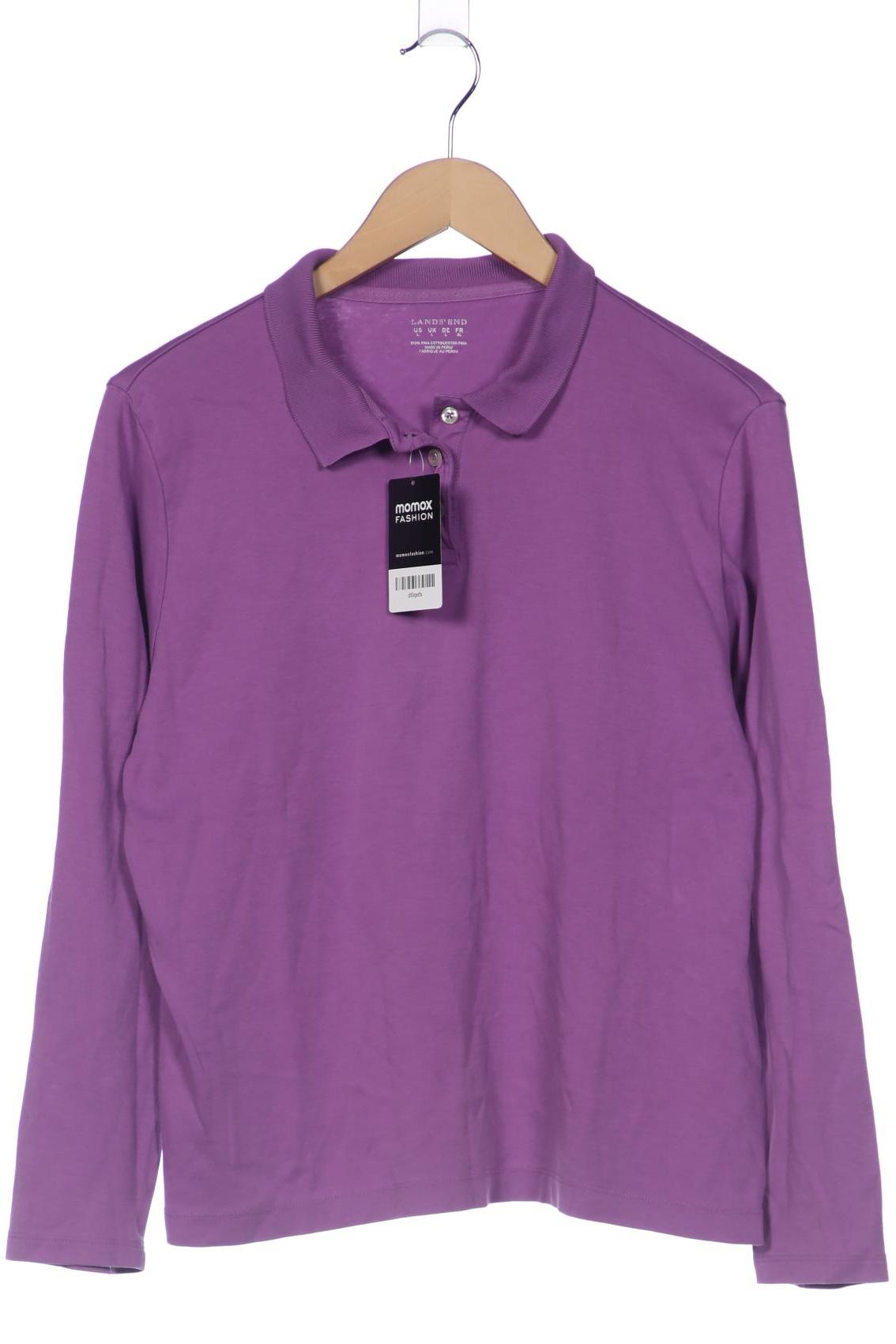 

Lands End Damen Poloshirt, flieder, Gr. 42
