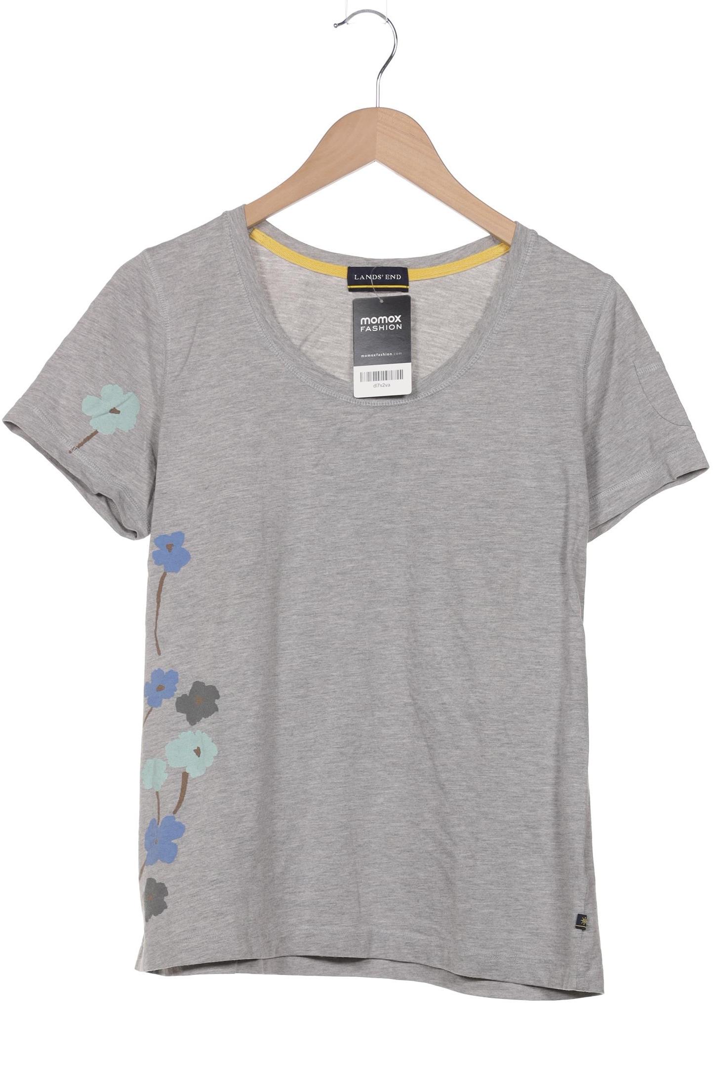 

Lands End Damen T-Shirt, grau, Gr. 38