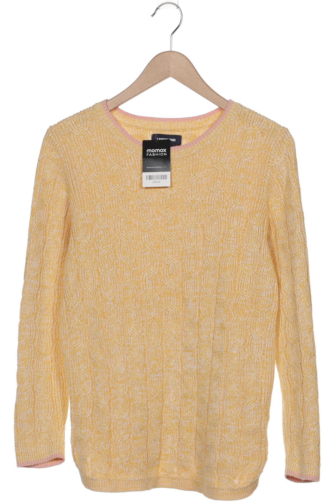 

Lands End Damen Pullover, gelb, Gr. 36