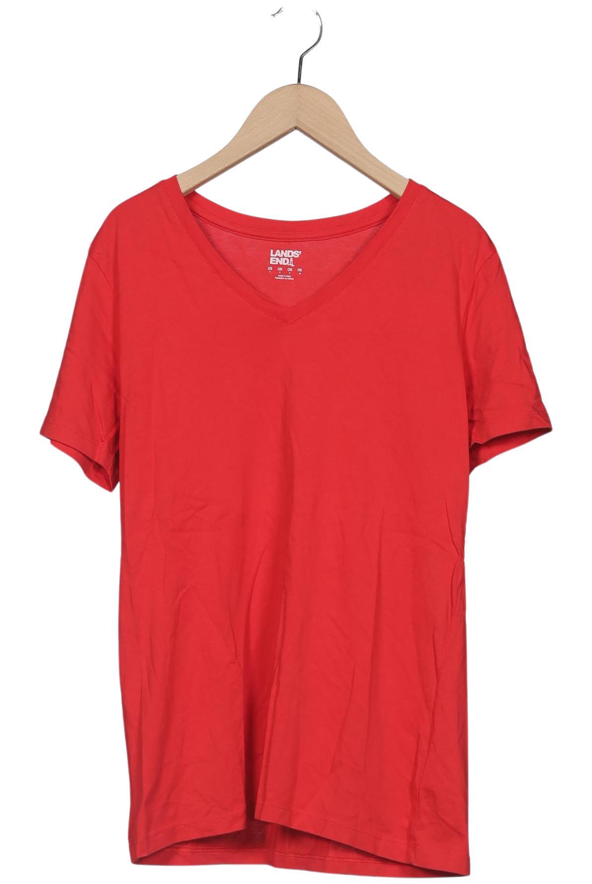 

Lands End Damen T-Shirt, rot, Gr. 36