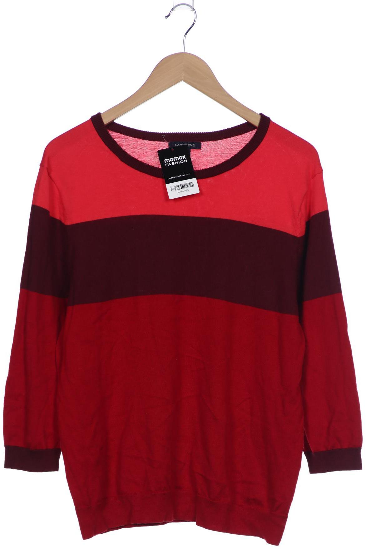 

Lands End Damen Pullover, rot, Gr. 44