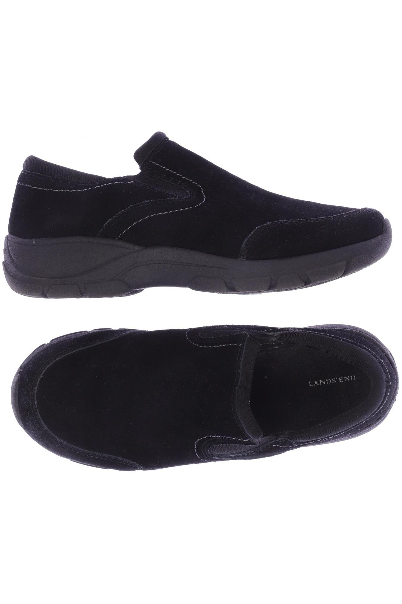 

Lands End Damen Halbschuh, schwarz, Gr. 39