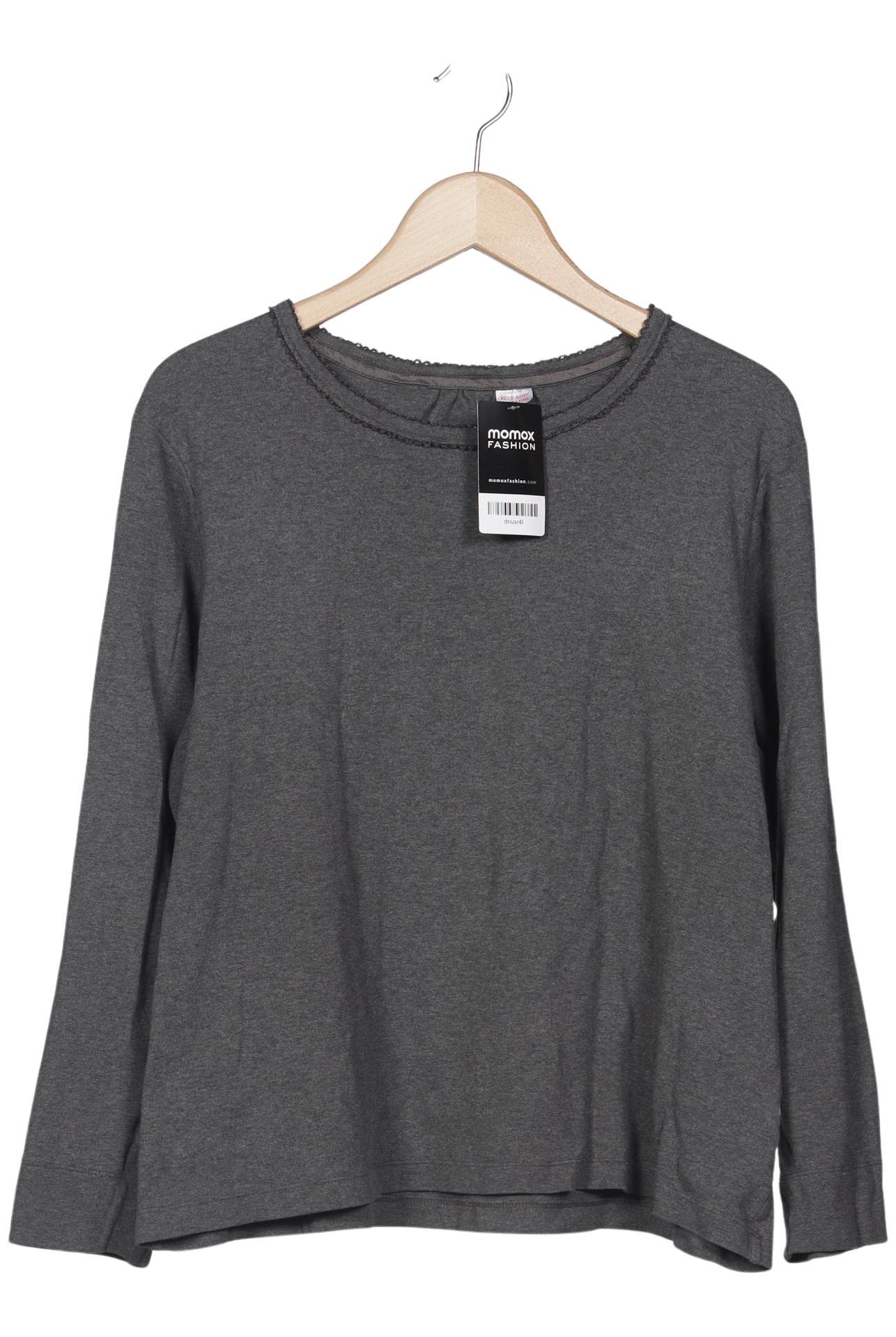 

Lands End Damen Langarmshirt, grau, Gr. 44