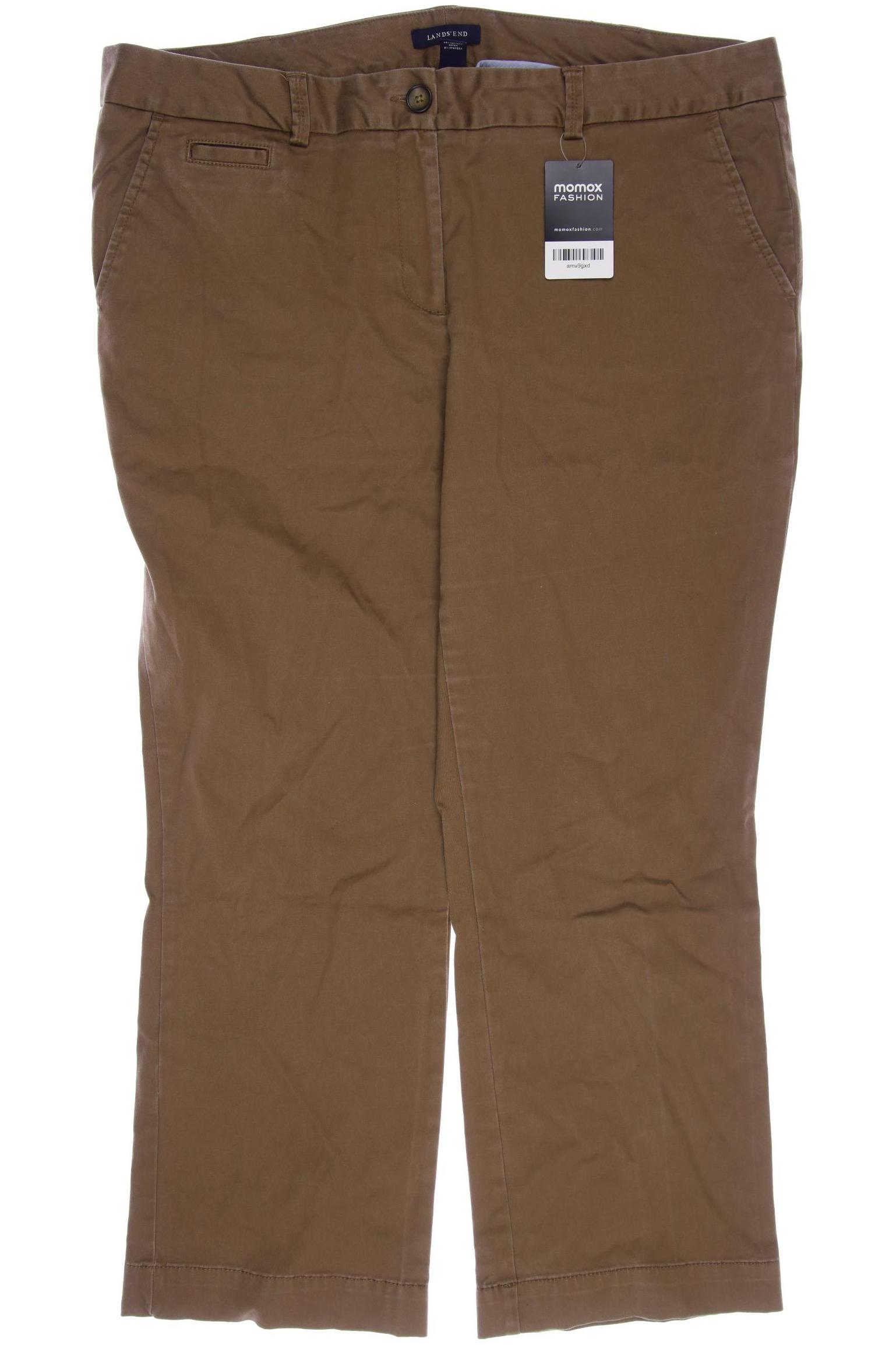 

Lands End Damen Stoffhose, braun, Gr. 46