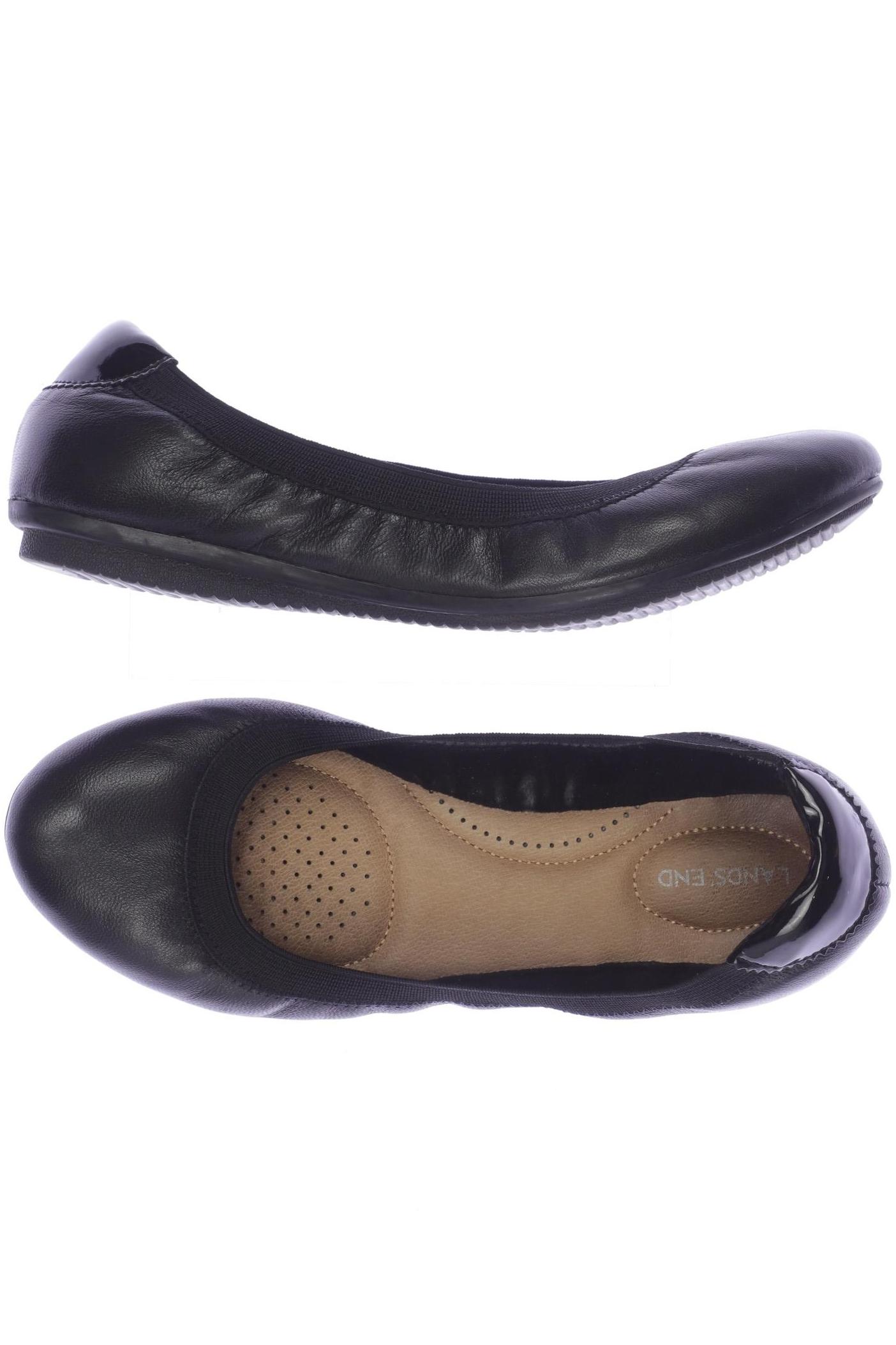 Thumbnail - Lands End Damen Ballerinas, schwarz, Gr. 36