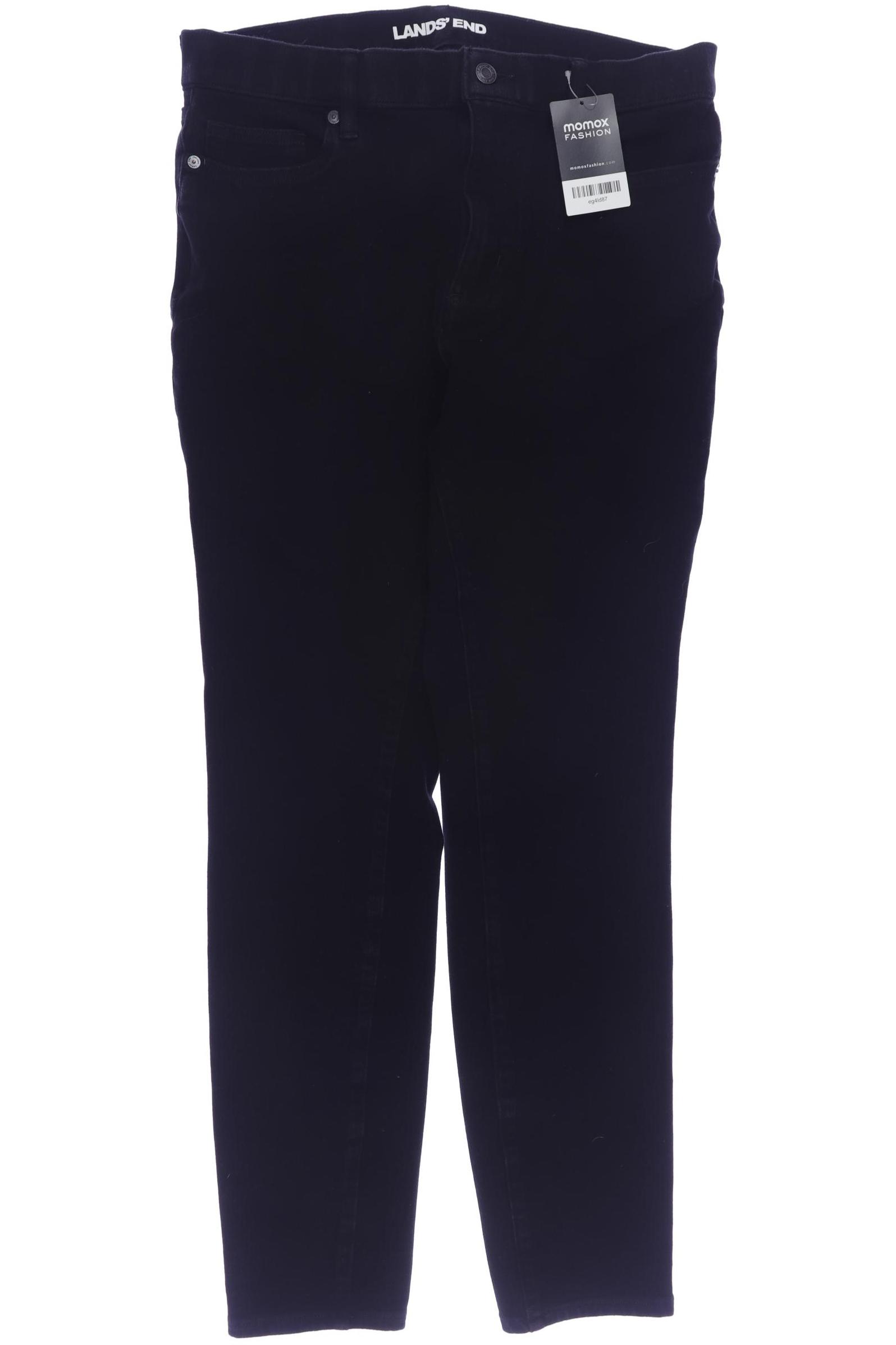 

Lands End Damen Jeans, schwarz, Gr. 44