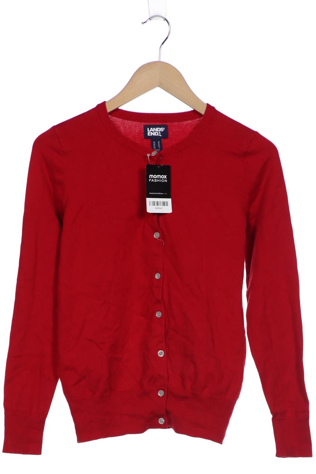 

Lands´End Damen Strickjacke, rot