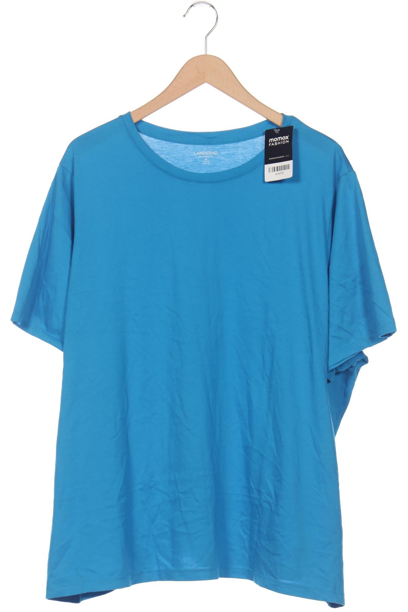 

Lands End Damen T-Shirt, blau, Gr. 48
