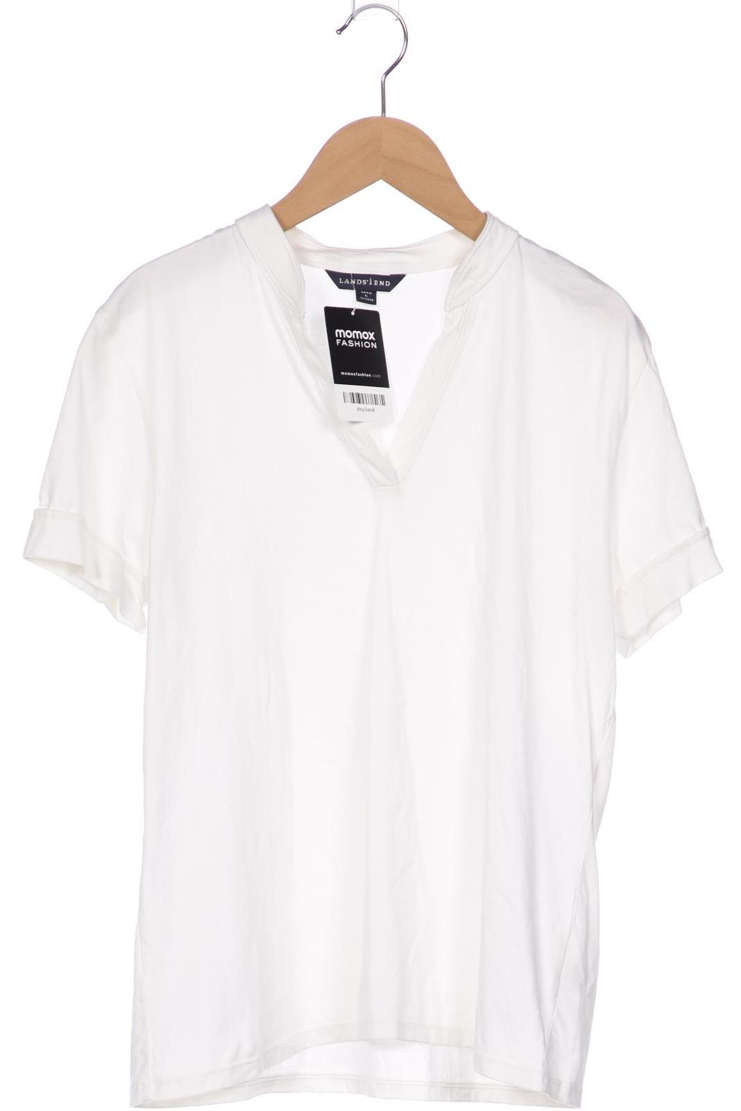 

Lands End Damen T-Shirt, cremeweiß, Gr. 38