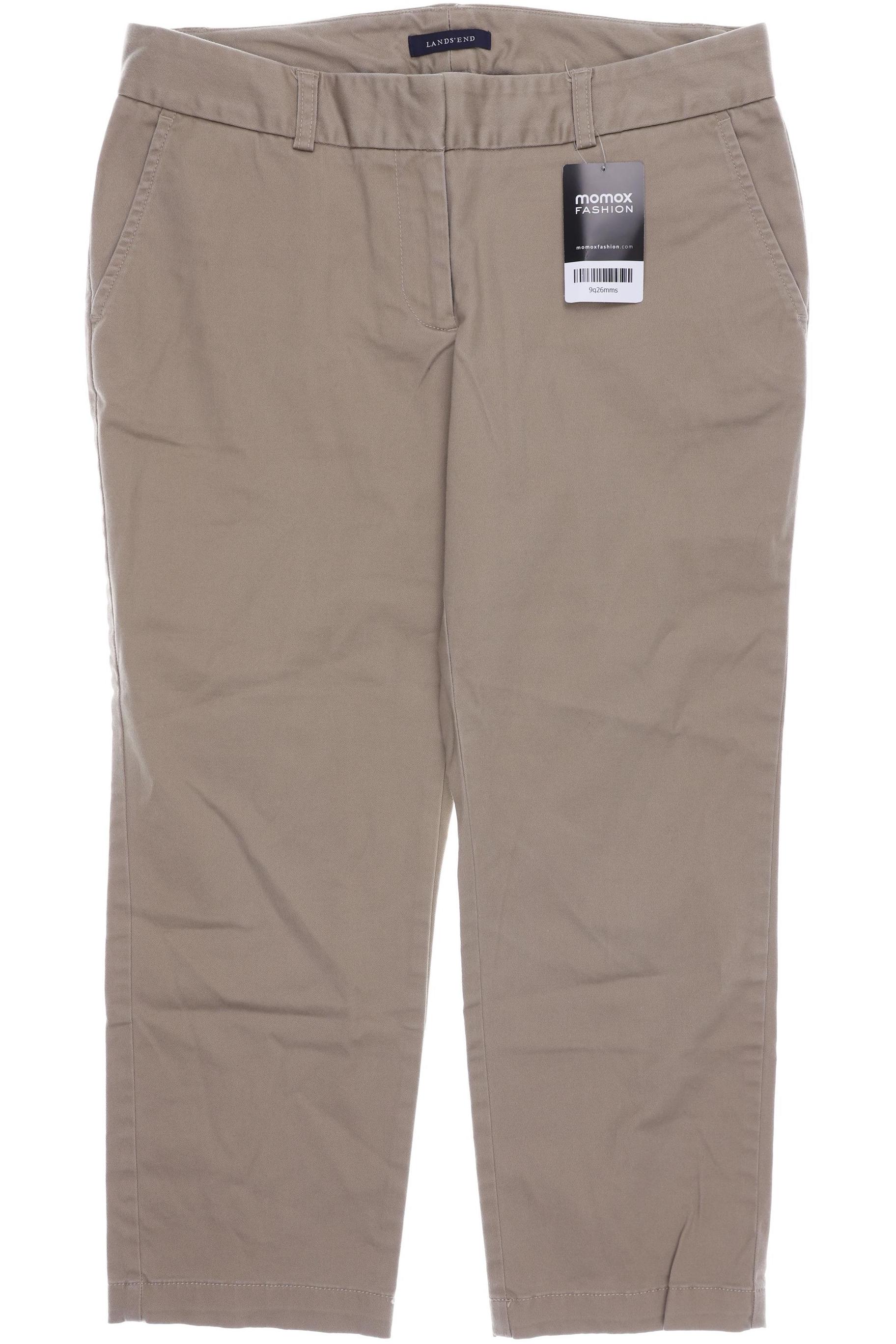 

Lands End Damen Stoffhose, beige, Gr. 36
