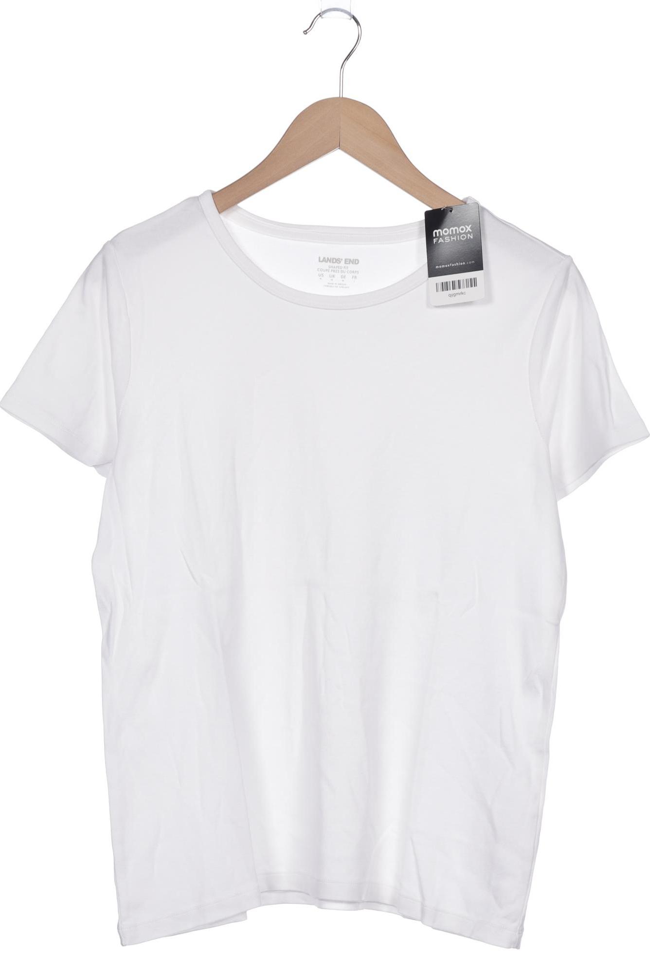 

Lands End Damen T-Shirt, weiß, Gr. 38