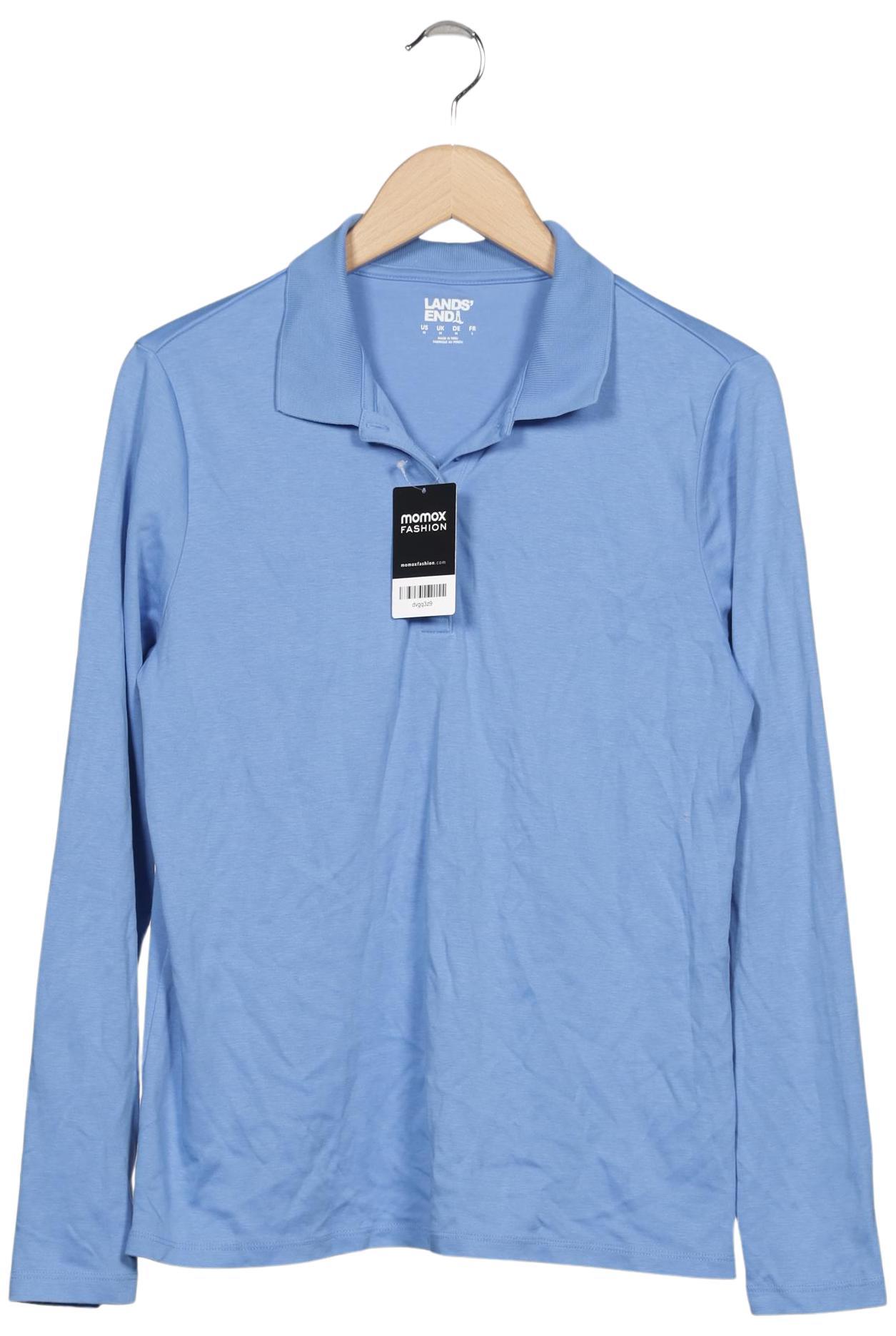 

Lands End Damen Poloshirt, hellblau, Gr. 38