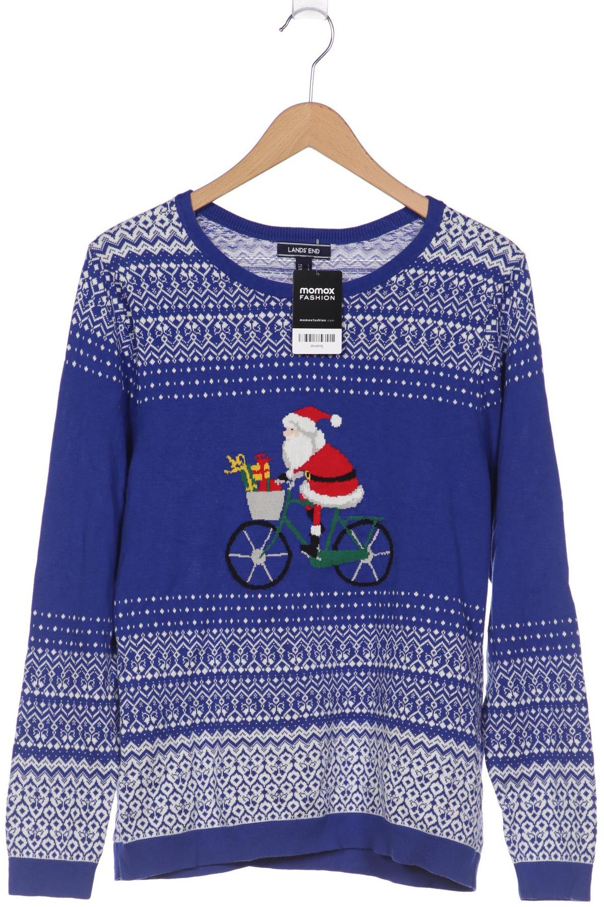 

Lands´End Damen Pullover, blau