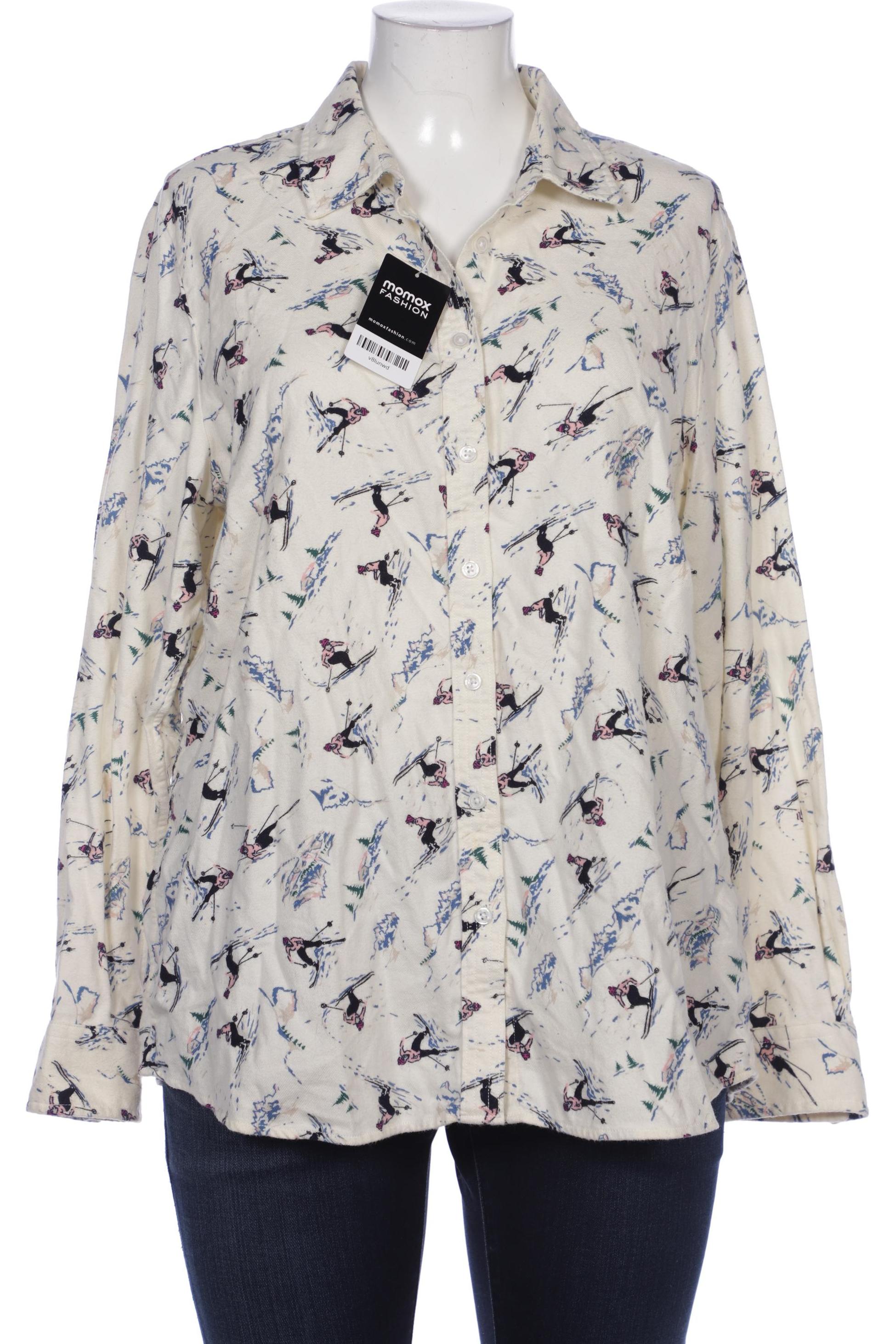 

Lands End Damen Bluse, cremeweiß, Gr. 44