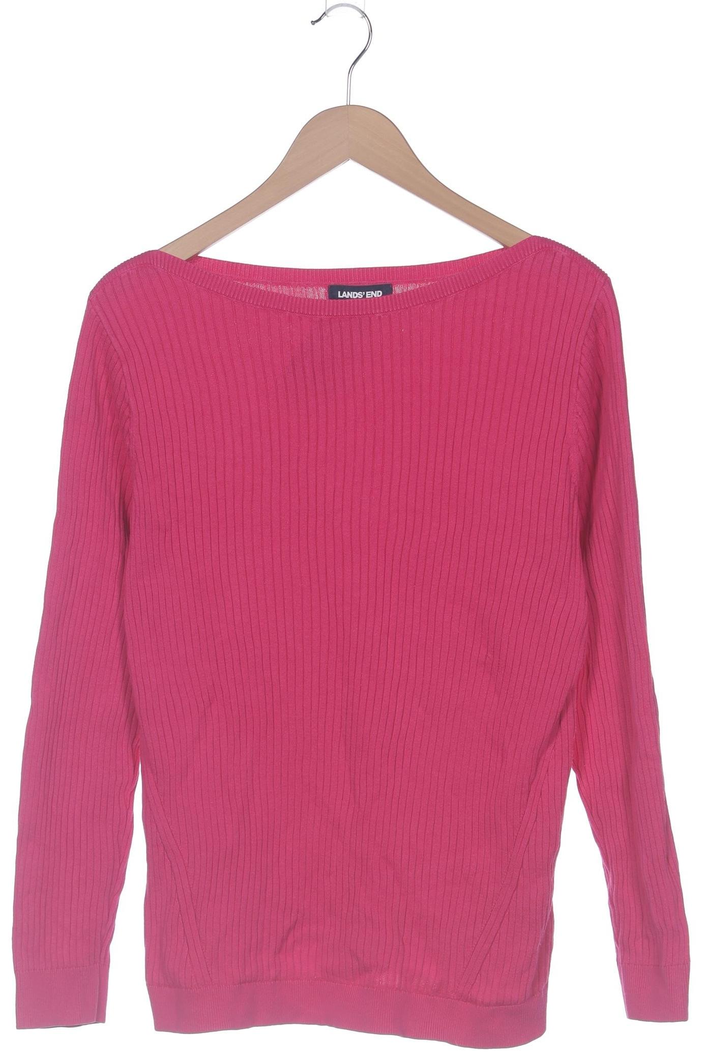 

Lands End Damen Pullover, pink, Gr. 42
