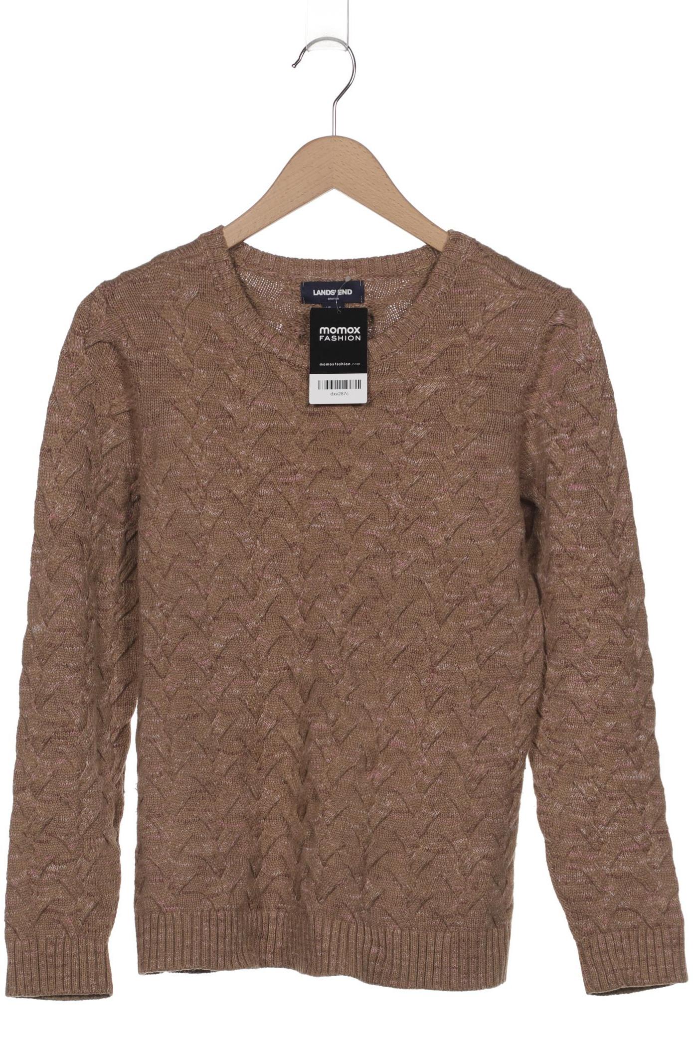 

Lands End Damen Pullover, braun, Gr. 36