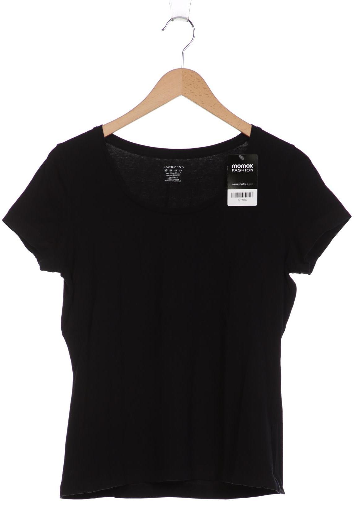 

Lands End Damen T-Shirt, schwarz, Gr. 38