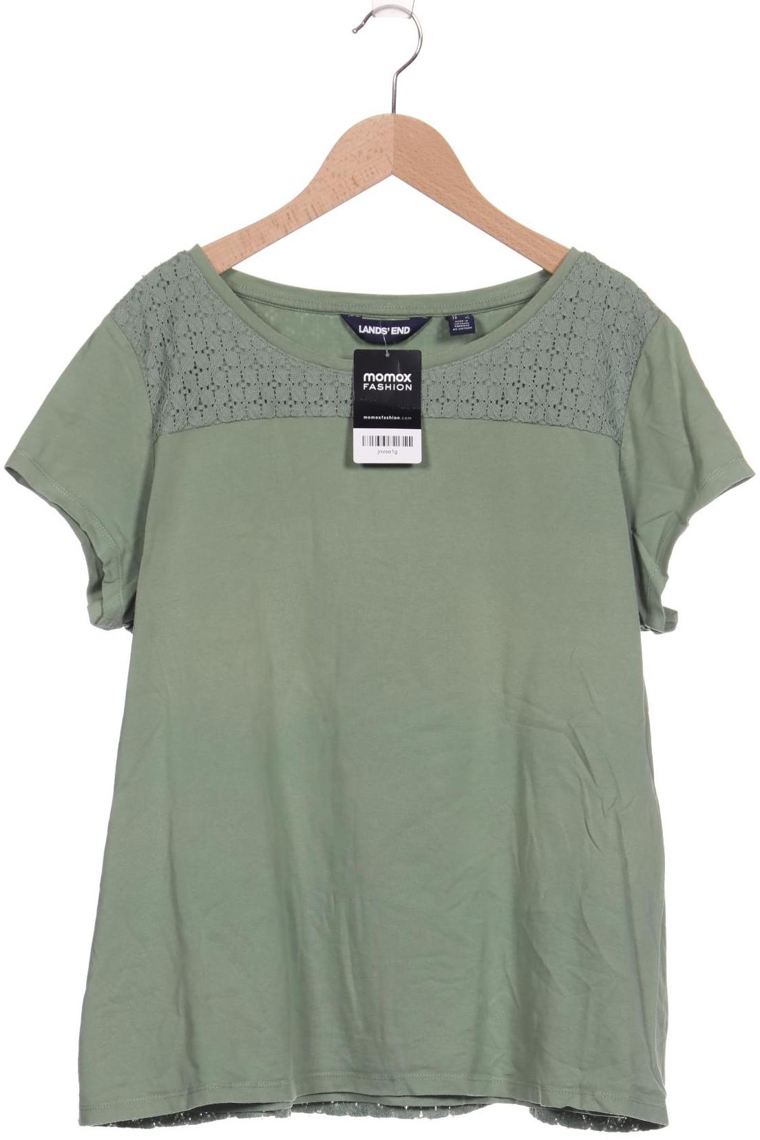 

Lands End Damen T-Shirt, grün, Gr. 42