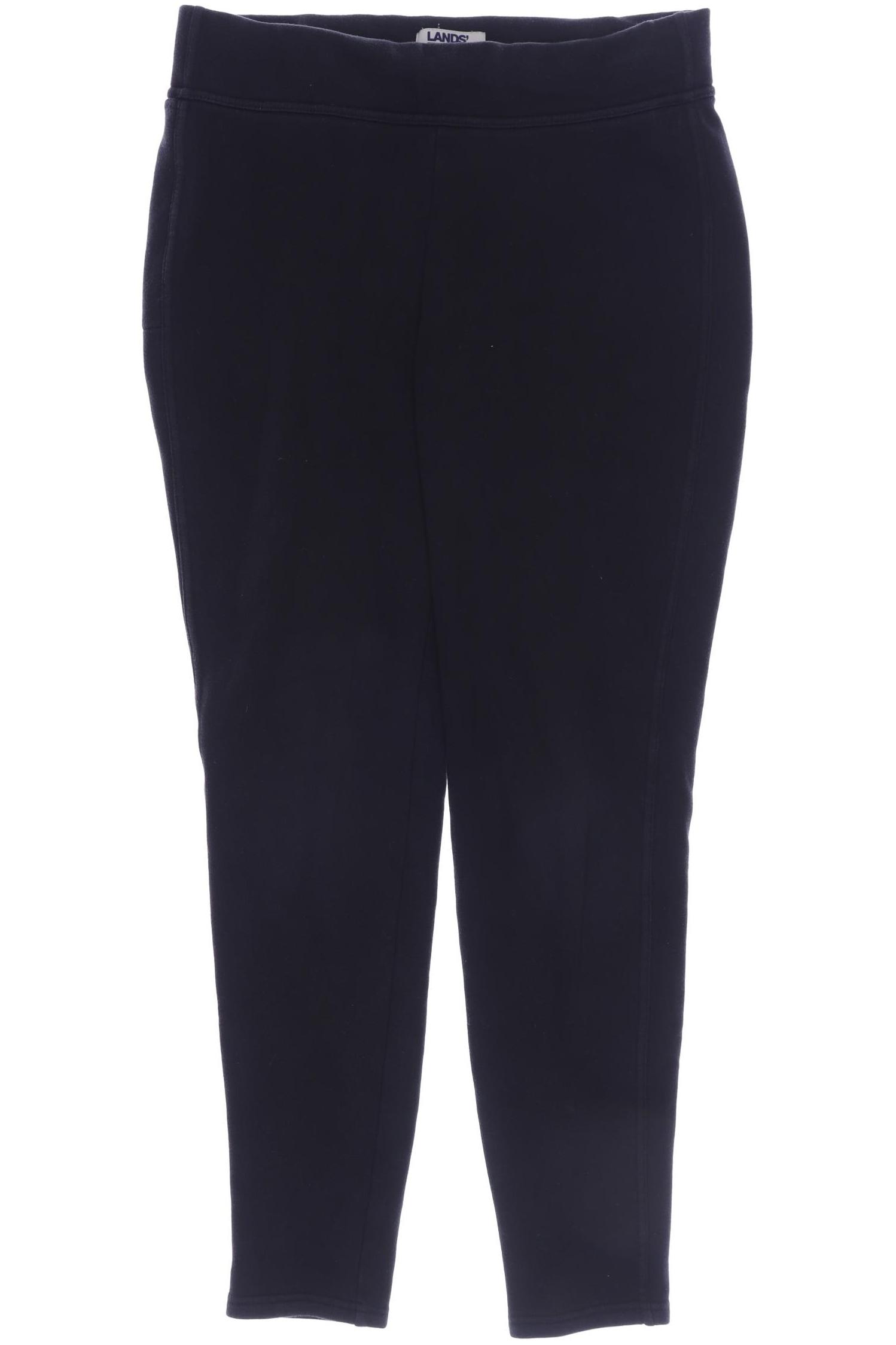 

Lands End Damen Stoffhose, grau, Gr. 0