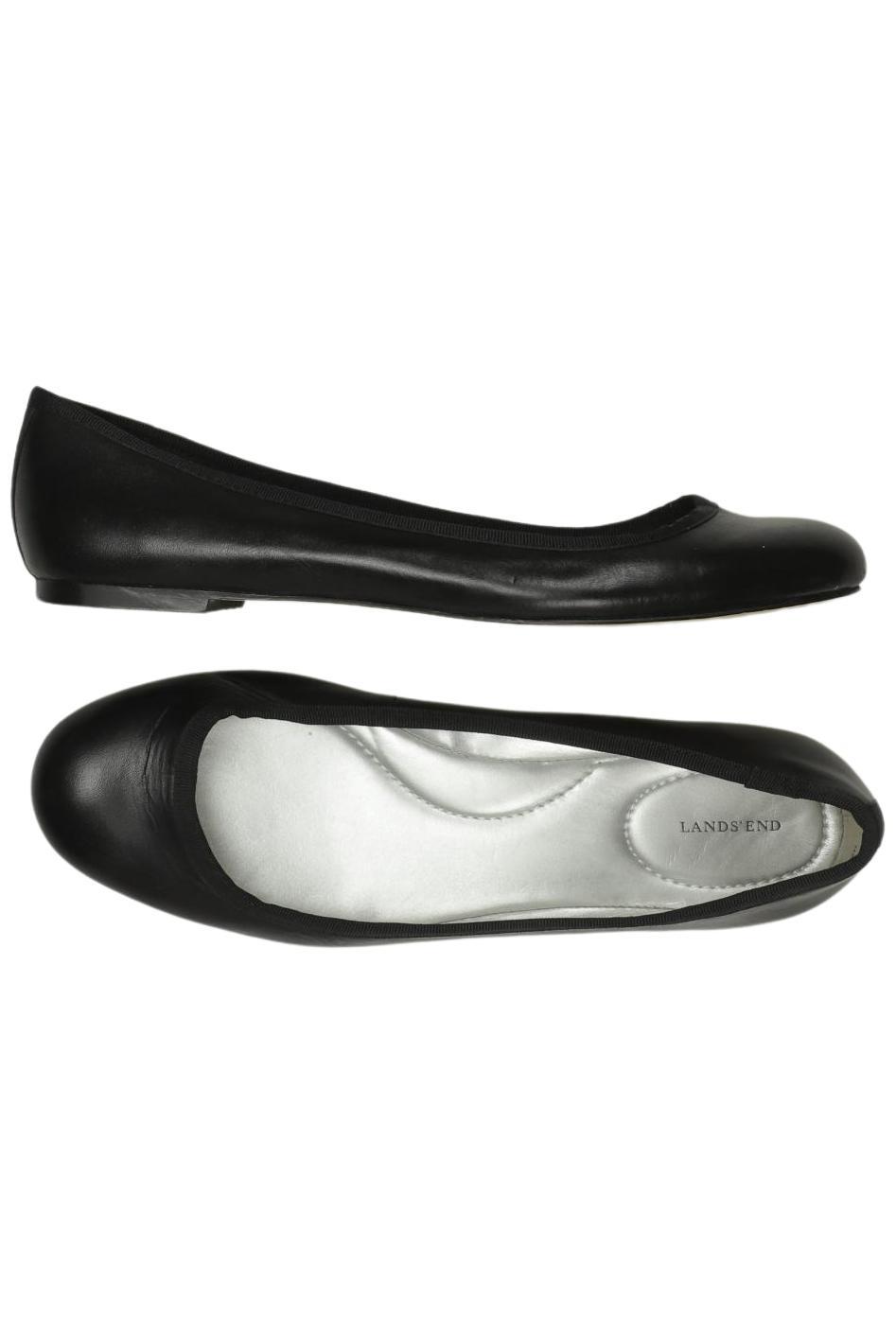 

Lands End Damen Ballerinas, schwarz, Gr. 40
