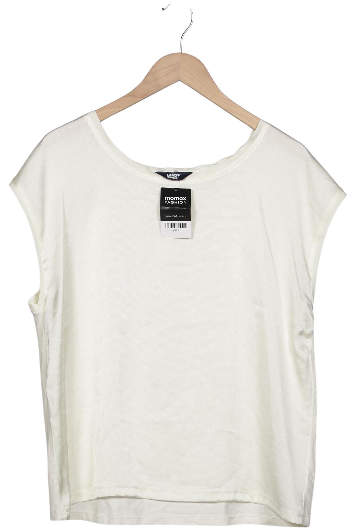 

Lands End Damen T-Shirt, cremeweiß, Gr. 46