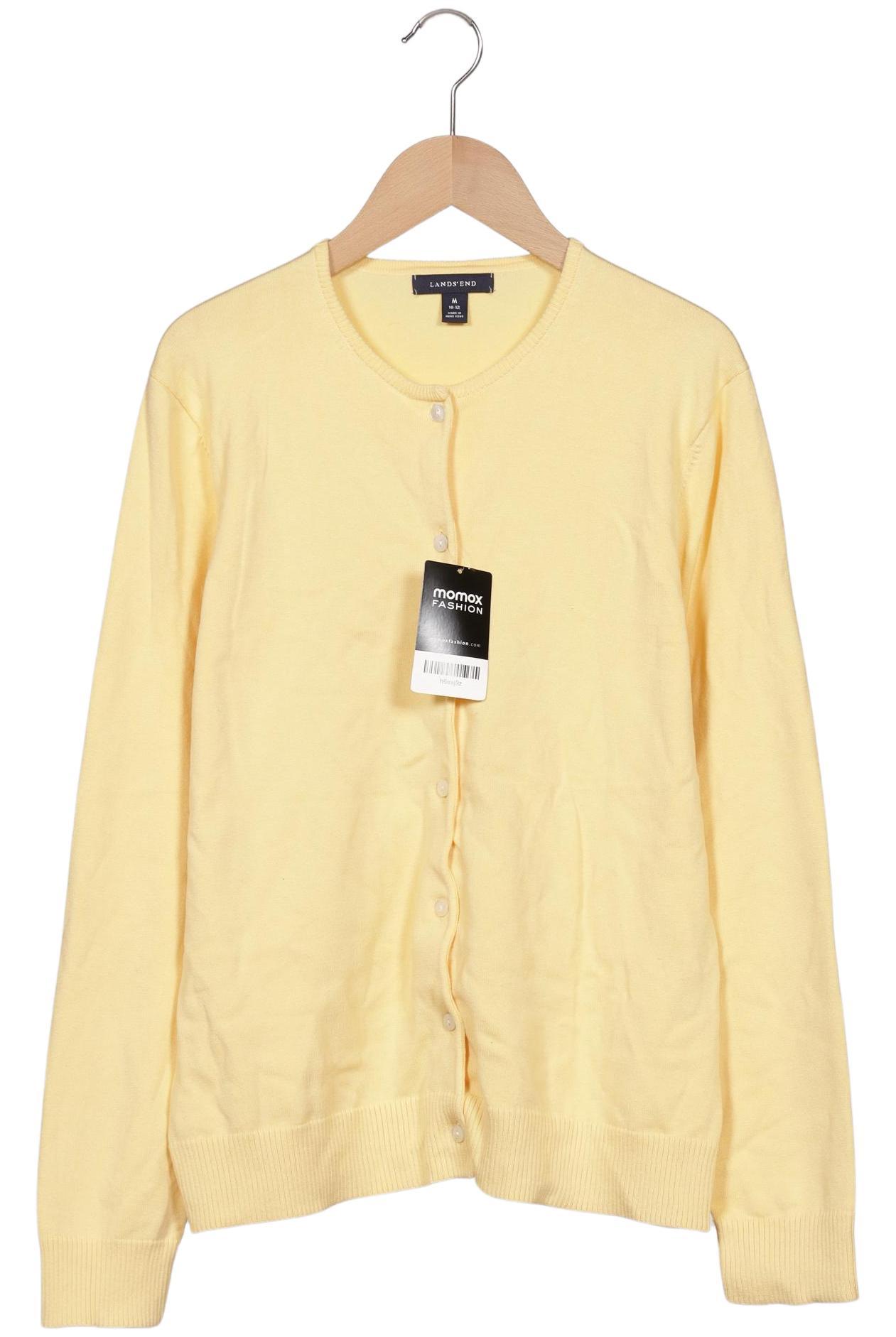 

Lands End Damen Strickjacke, gelb, Gr. 38