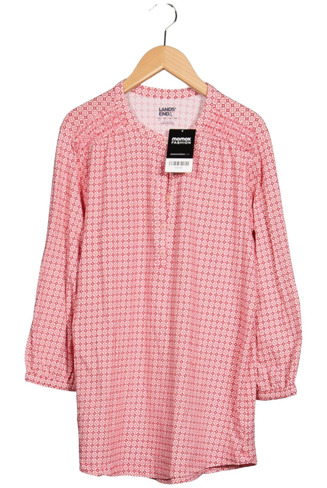 

Lands End Damen Langarmshirt, rot, Gr. 38
