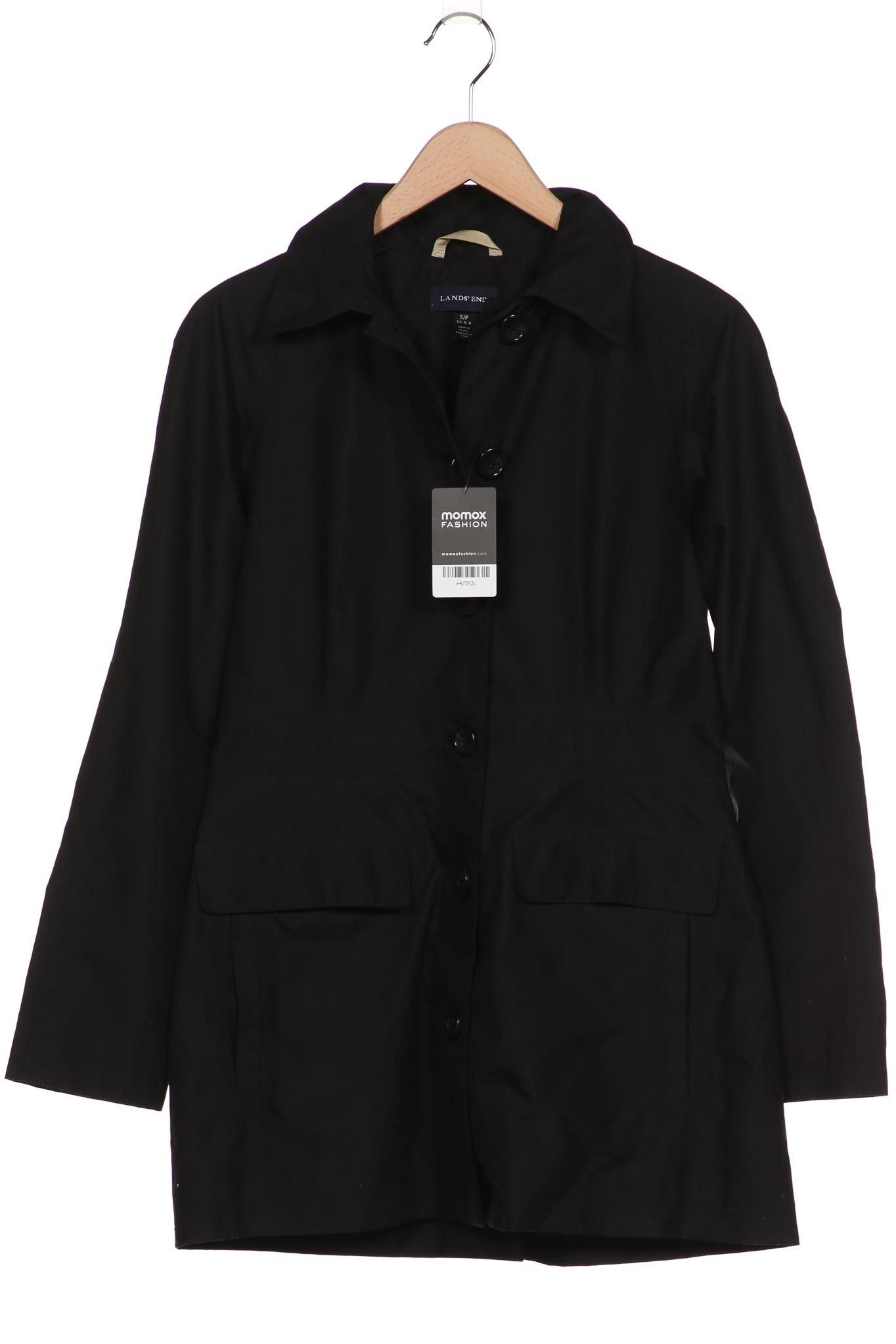 

Lands End Damen Mantel, schwarz, Gr. 6