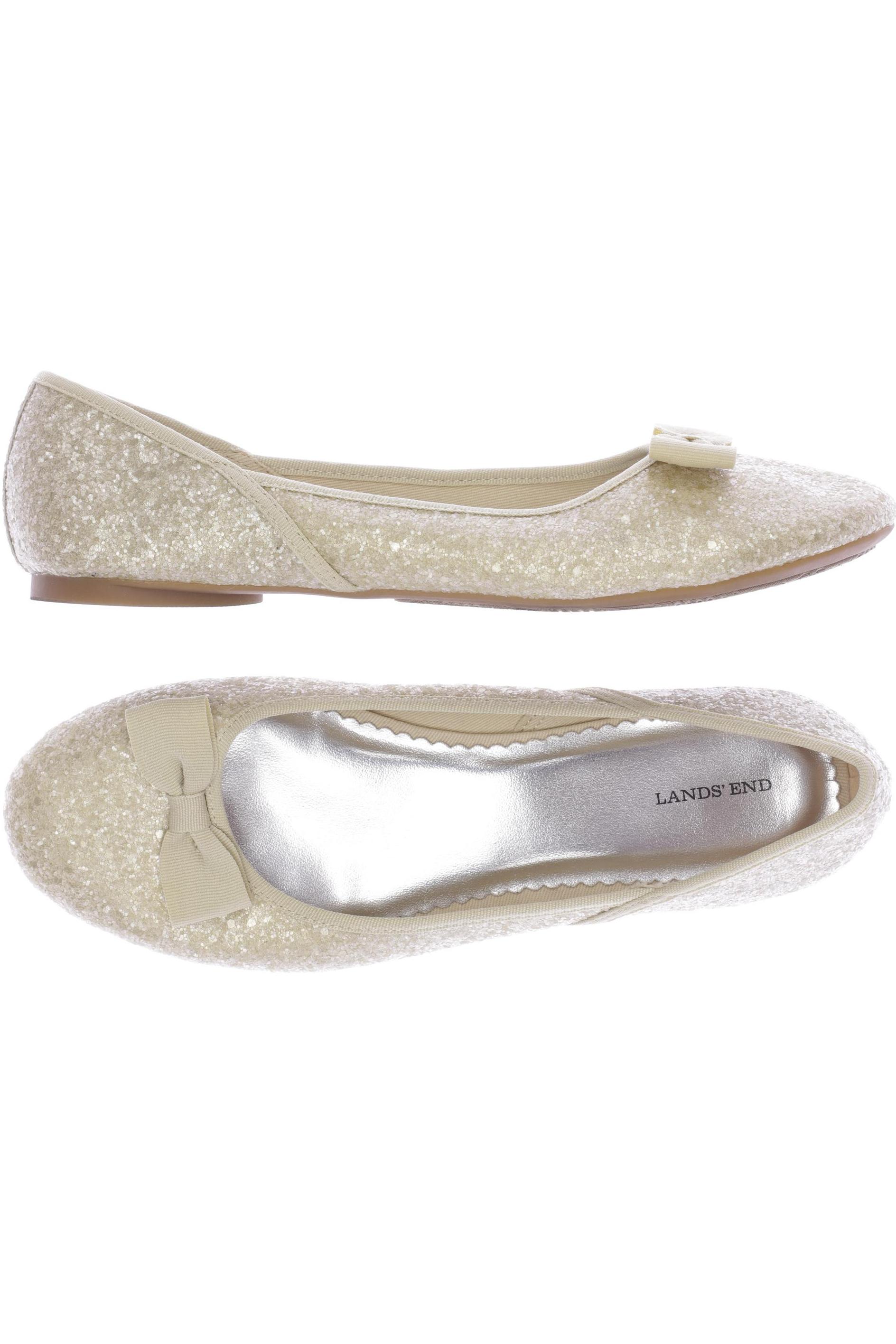 

Lands´End Damen Ballerinas, beige