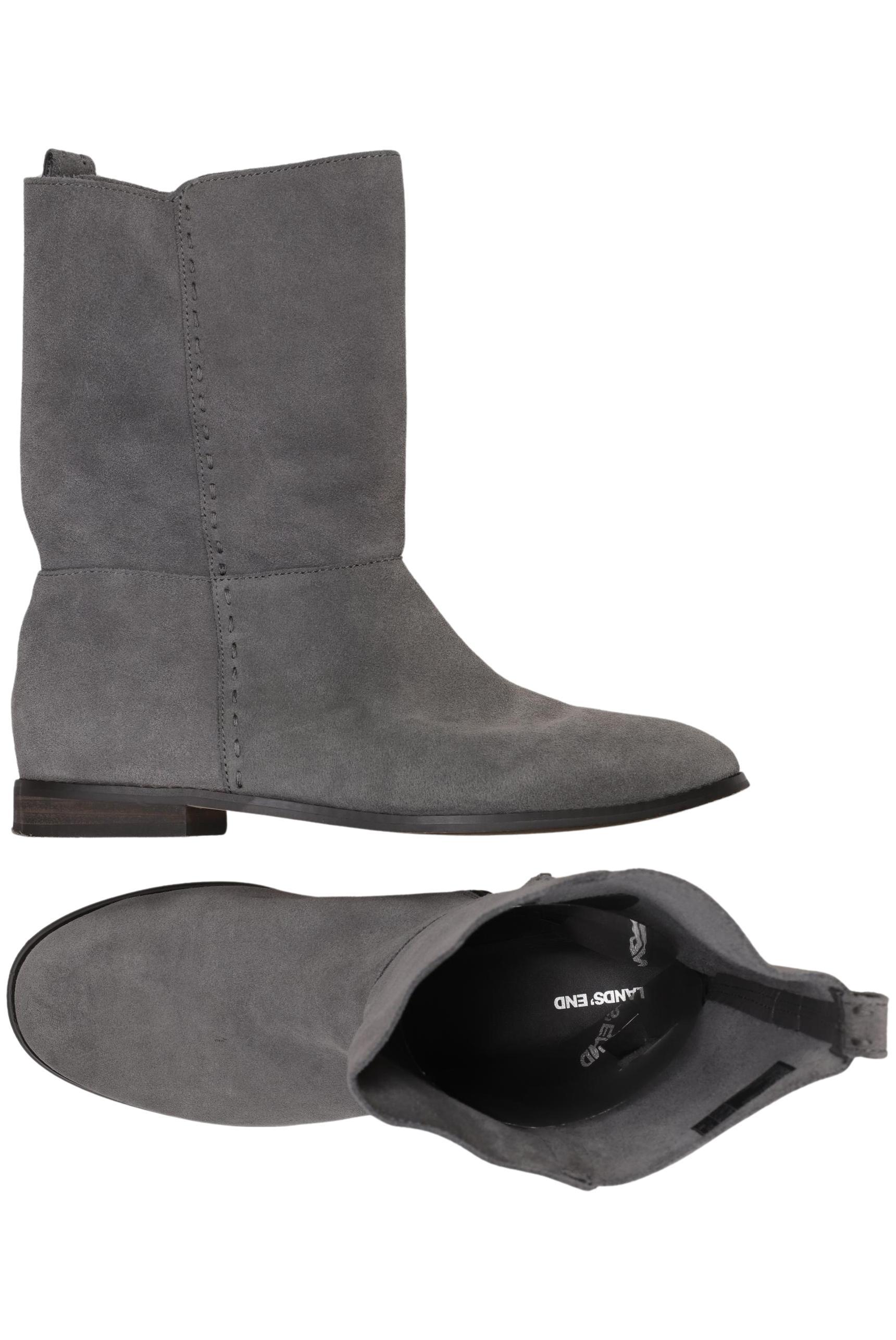 

Lands End Damen Stiefelette, grau, Gr. 39