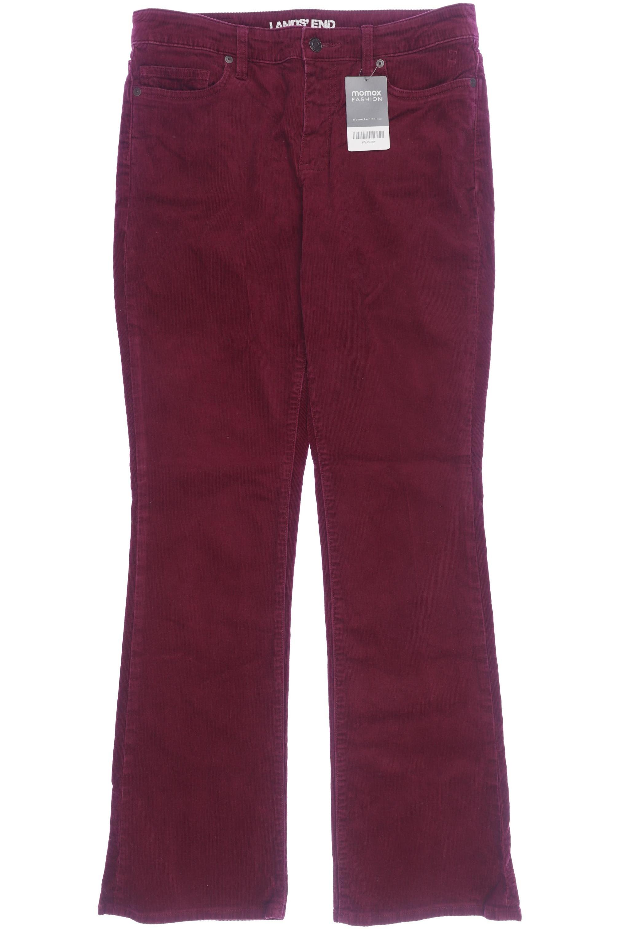 

Lands End Damen Stoffhose, bordeaux, Gr. 38