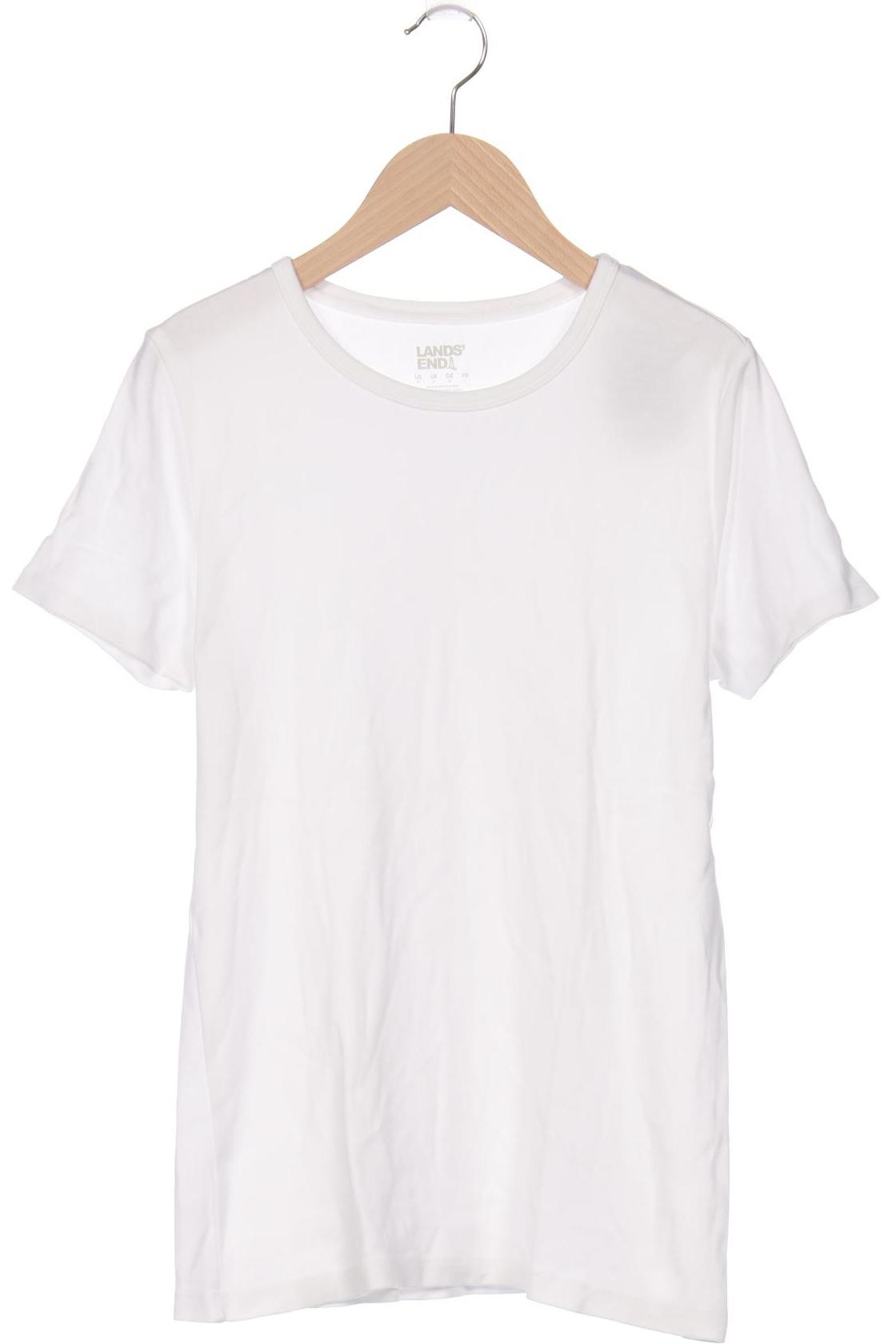

Lands End Damen T-Shirt, weiß, Gr. 38