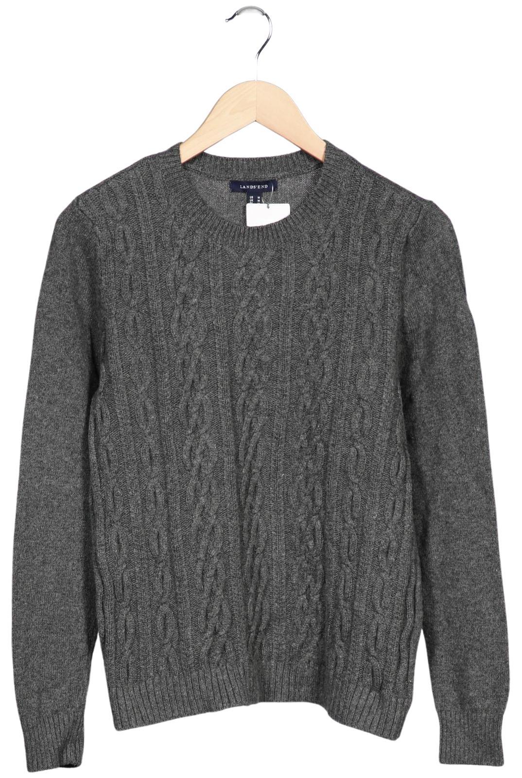 

Lands End Damen Pullover, grau, Gr. 38