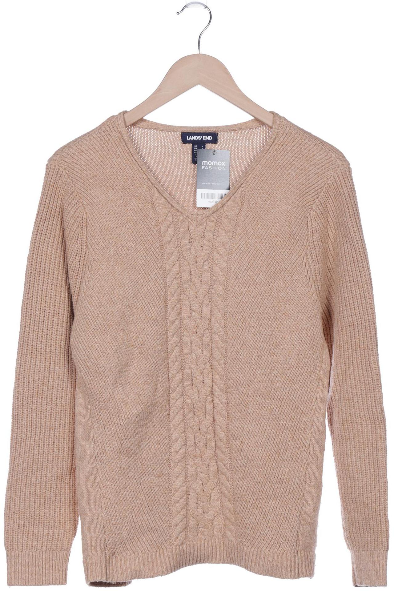 

Lands End Damen Pullover, beige, Gr. 42
